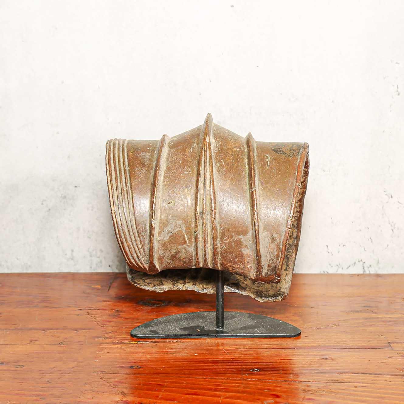Handmade Copper Ekonda Anklet Currency from D.R. Congo front