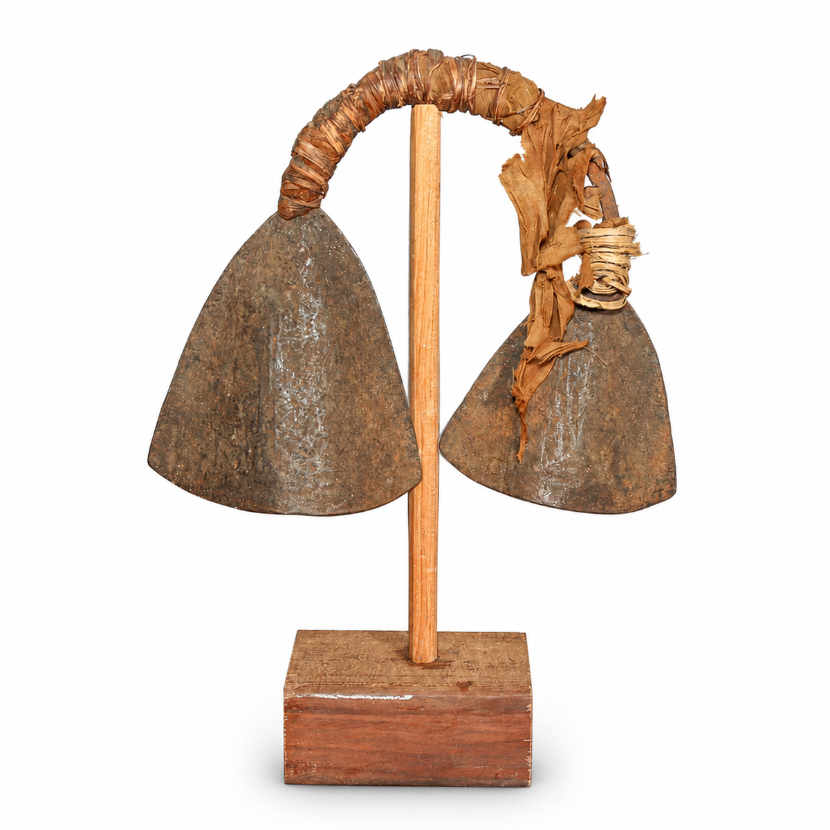 Bamileke Double Gong from Cameroon | African Currency