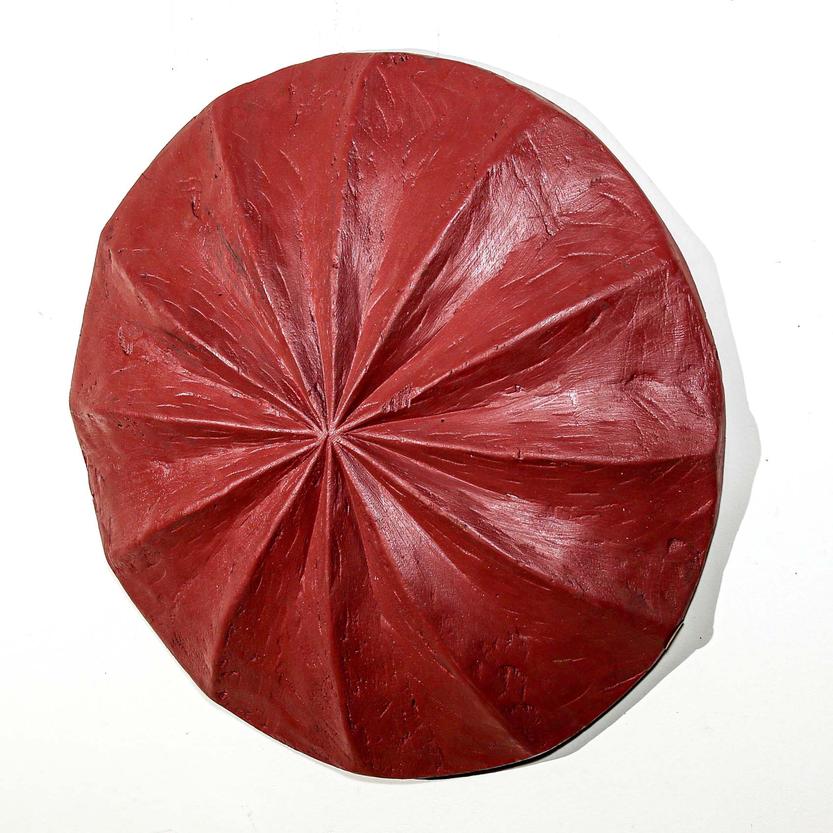 Dancing Shield from Cameroon - Mauve colored art for the wall