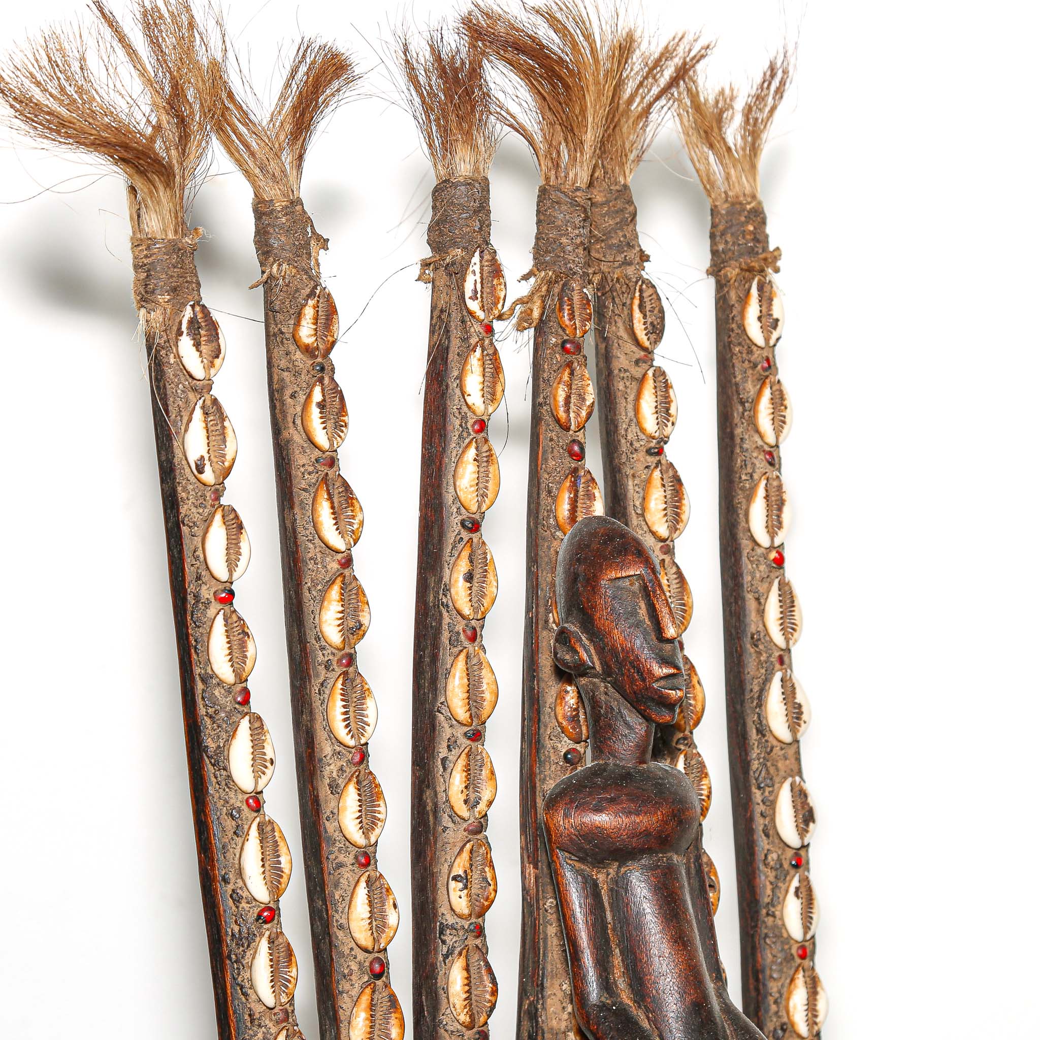high quality African mask on a display base