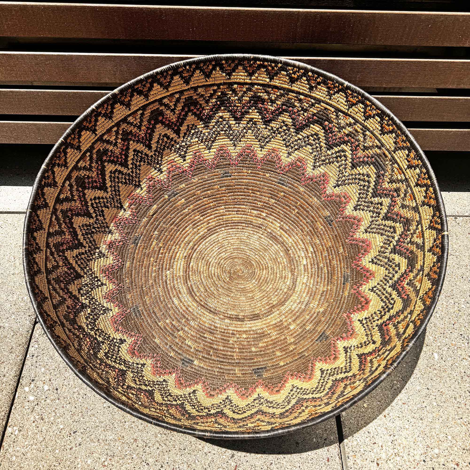 woven African basket