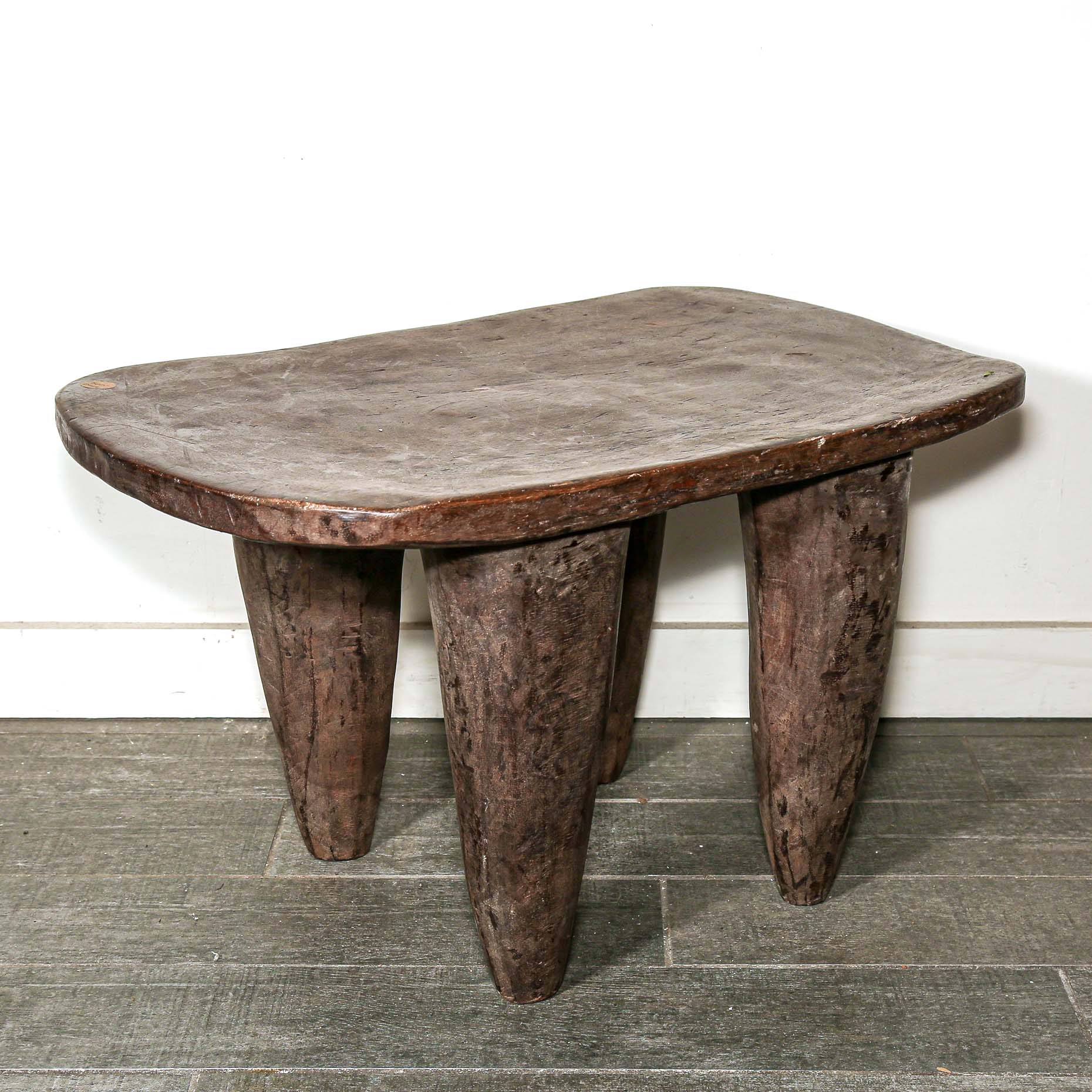 rectangular Wooden table with a natural, rustic finish from Africa with African style