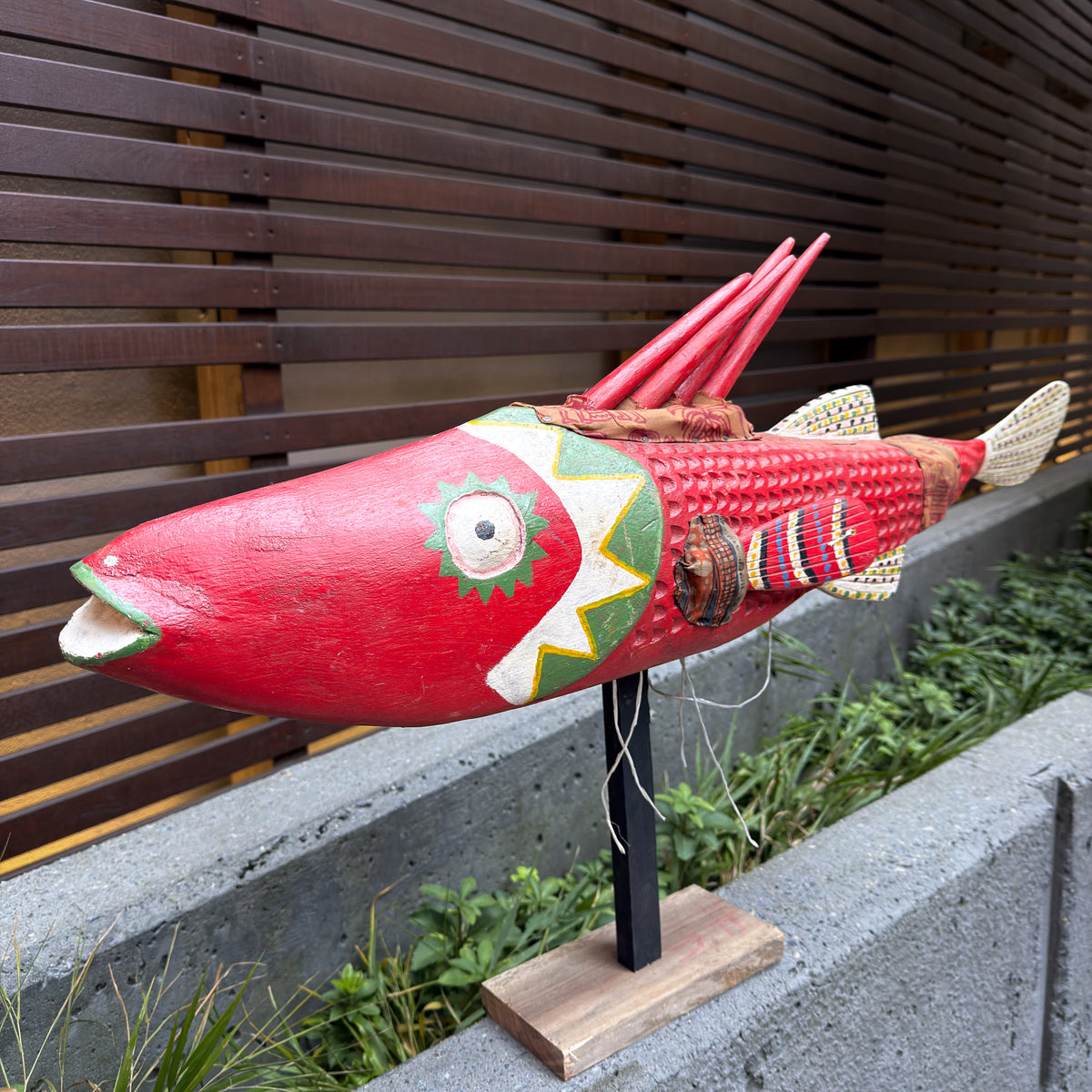 Bozo Fish Sculpture, Mali | Large | SKU: D1124