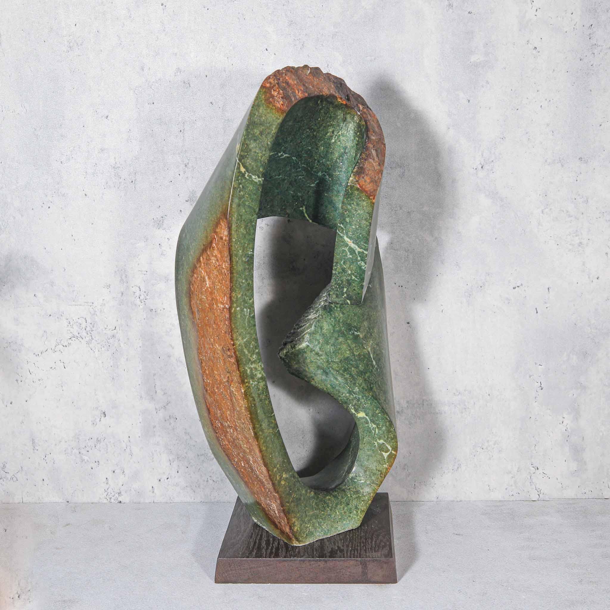 Certificate of Authenticity, figurative sculpture, human form, Shona Stone Sculpture, Serpentine African Art, Contemporary African Artwork, Stone Sculpture, African Sculpture Online Sale, African Art for Home Decor, buy African art, modern African art