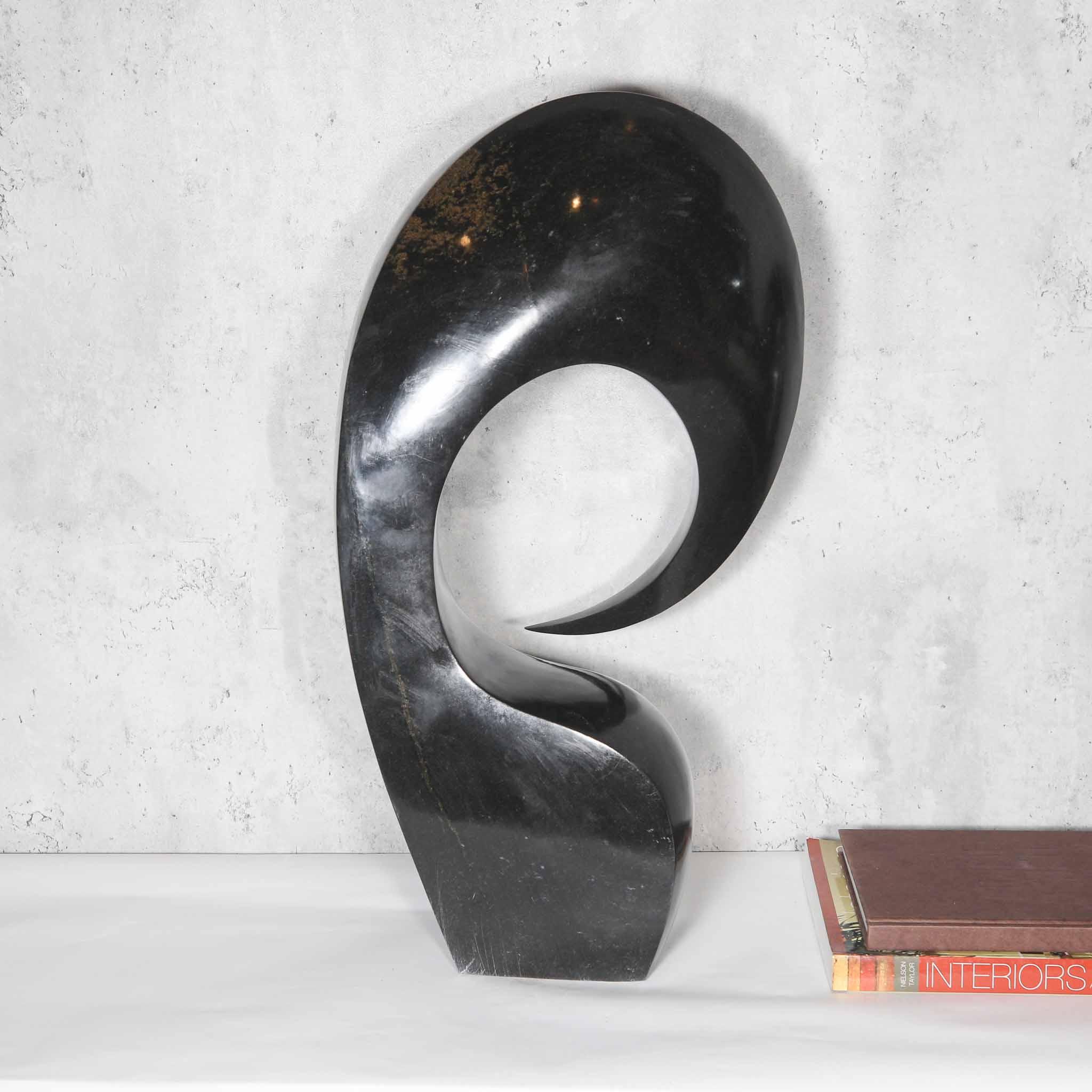 Certificate of Authenticity, figurative sculpture, human form, Shona Stone Sculpture, Serpentine African Art, Contemporary African Artwork, Stone Sculpture, African Sculpture Online Sale, African Art for Home Decor, buy African art, modern African art