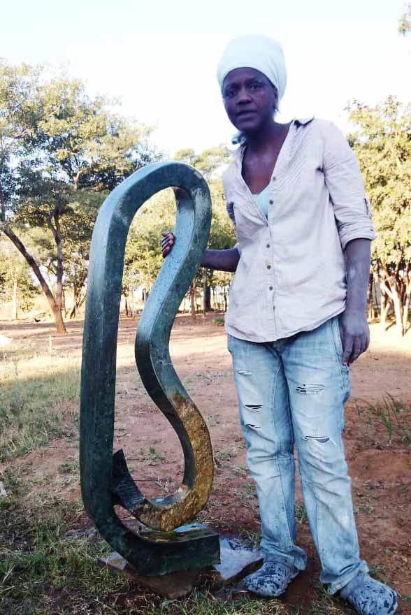 Certificate of Authenticity, figurative sculpture, human form, Shona Stone Sculpture, Serpentine African Art, Contemporary African Artwork, Stone Sculpture, African Sculpture Online Sale, African Art for Home Decor, buy African art, modern African art