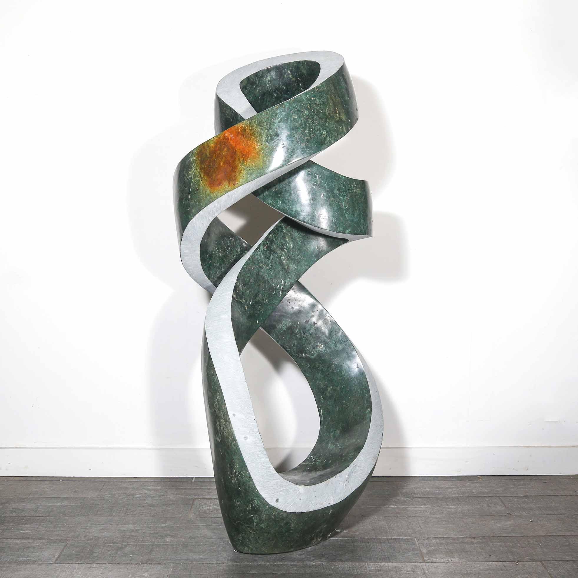Certificate of Authenticity, figurative sculpture, human form, Shona Stone Sculpture, Serpentine African Art, Contemporary African Artwork, Stone Sculpture, African Sculpture Online Sale, African Art for Home Decor, buy African art, modern African art