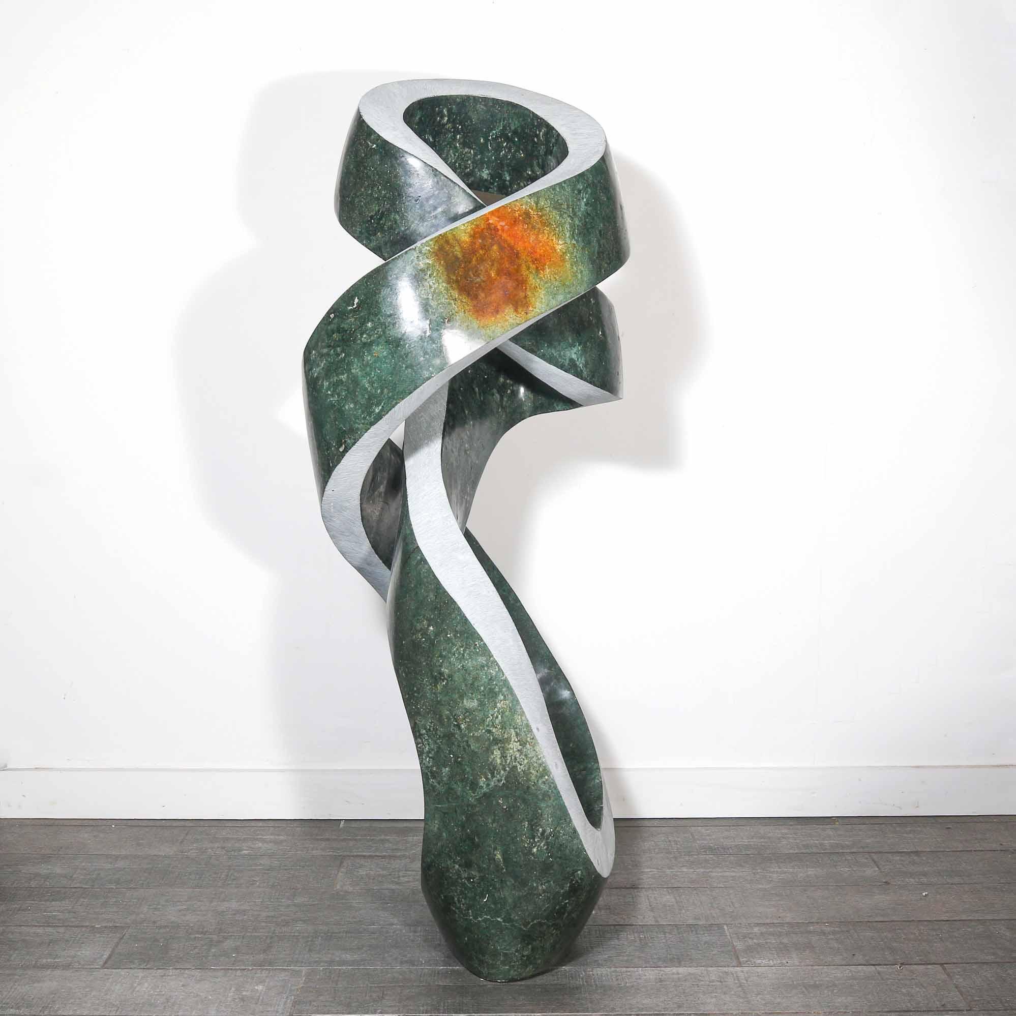 Certificate of Authenticity, figurative sculpture, human form, Shona Stone Sculpture, Serpentine African Art, Contemporary African Artwork, Stone Sculpture, African Sculpture Online Sale, African Art for Home Decor, buy African art, modern African art