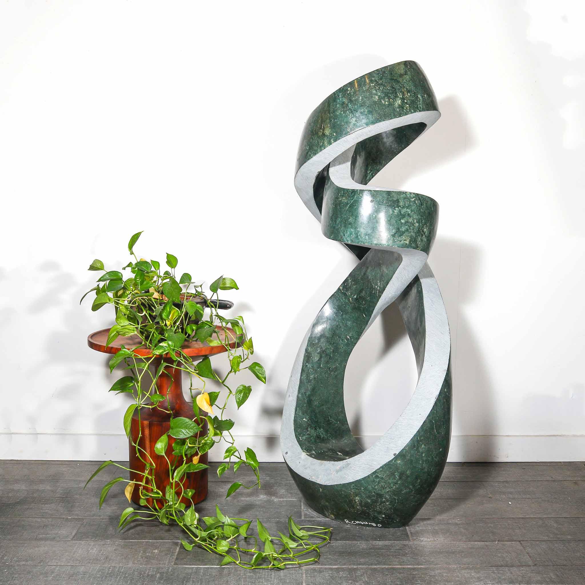 Certificate of Authenticity, figurative sculpture, human form, Shona Stone Sculpture, Serpentine African Art, Contemporary African Artwork, Stone Sculpture, African Sculpture Online Sale, African Art for Home Decor, buy African art, modern African art