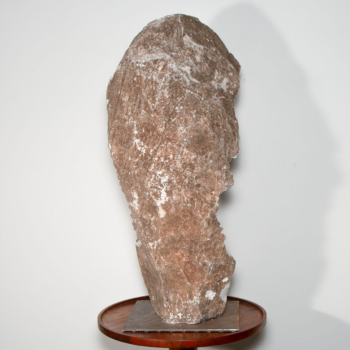 raw rock seen in the fine human carving