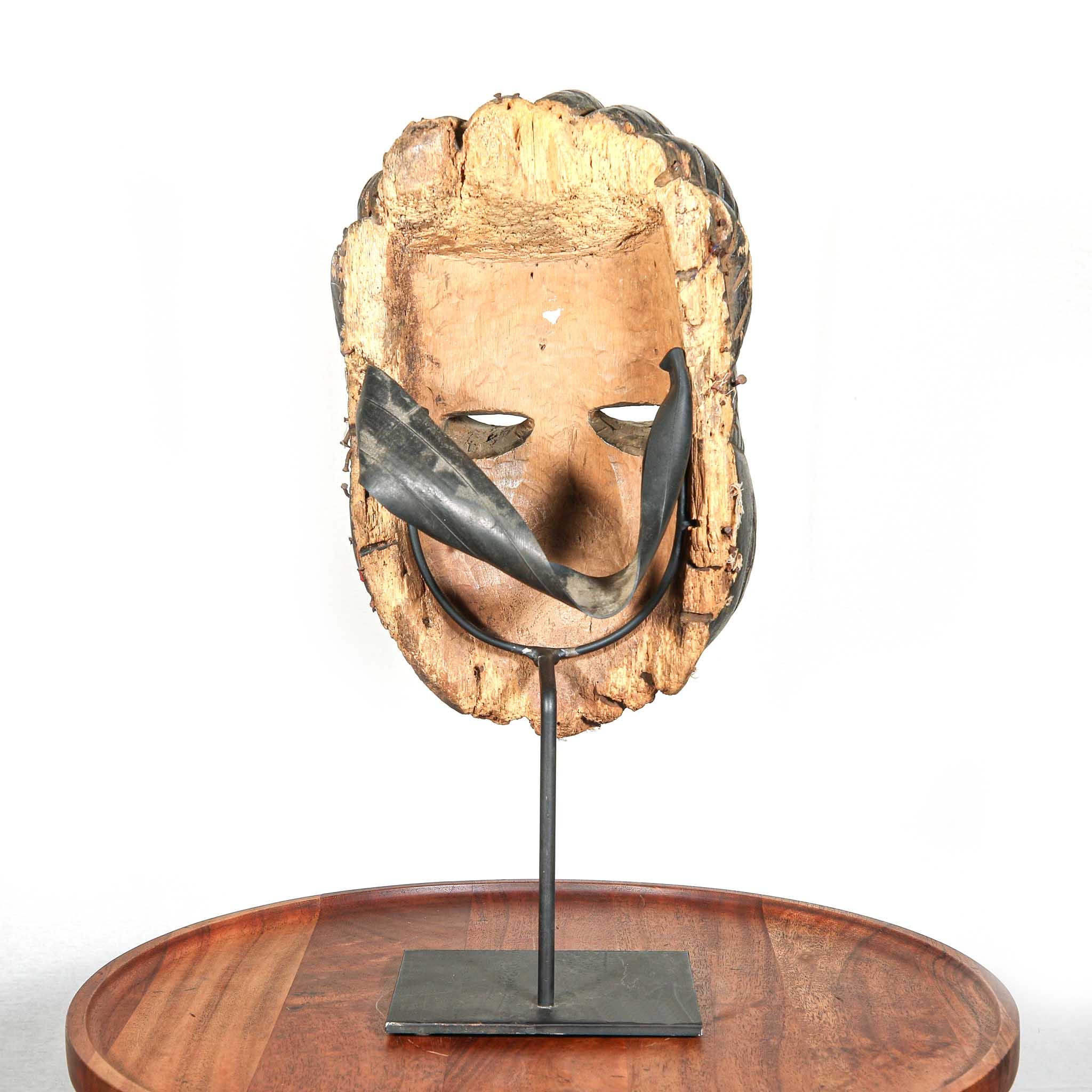 Ibibio Mask from Nigeria back