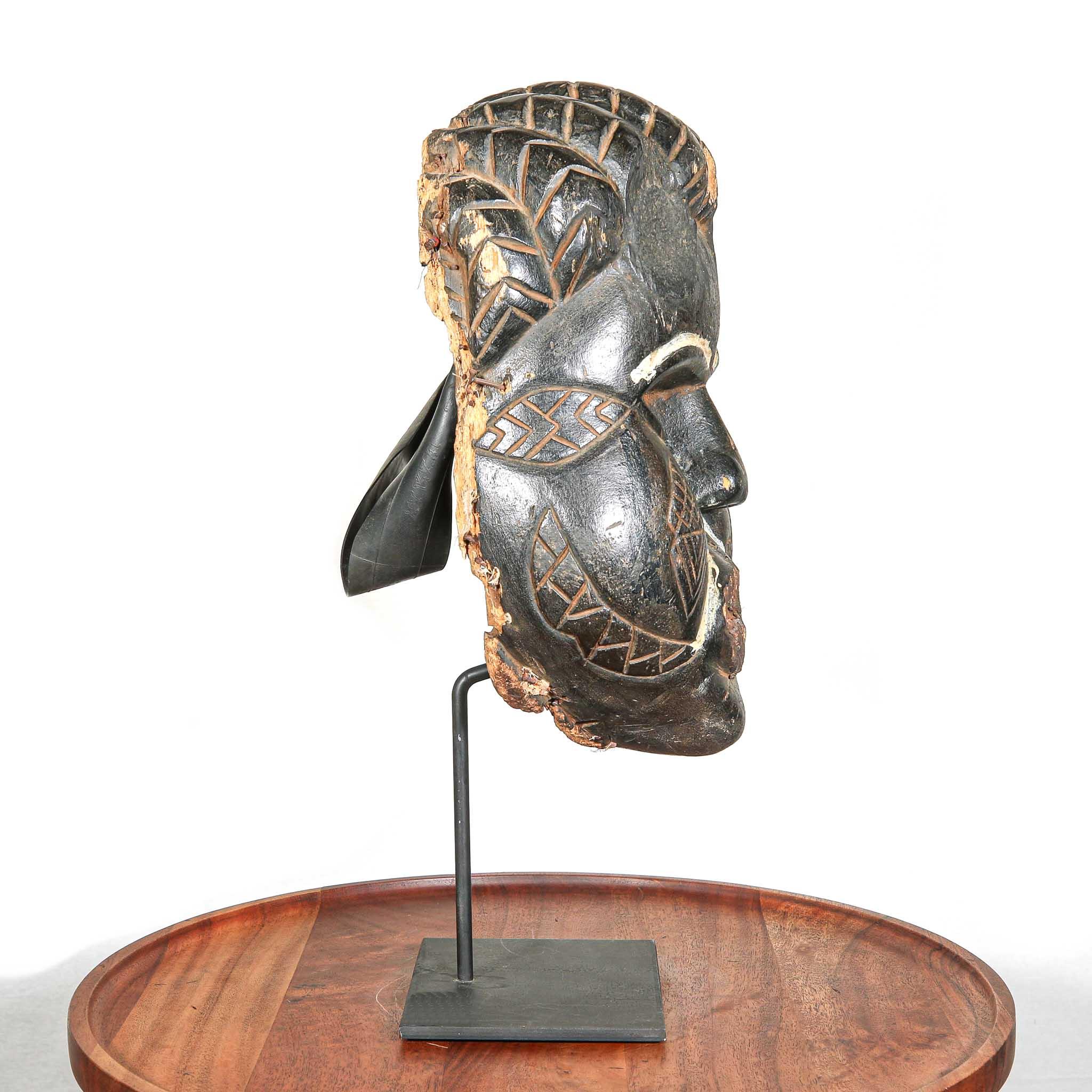 Ibibio Mask from Nigeria right side