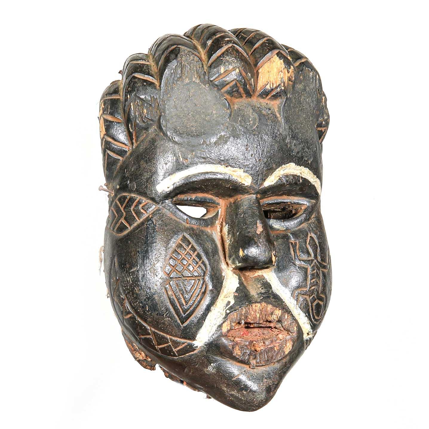 Ibibio Mask from Nigeria skewed