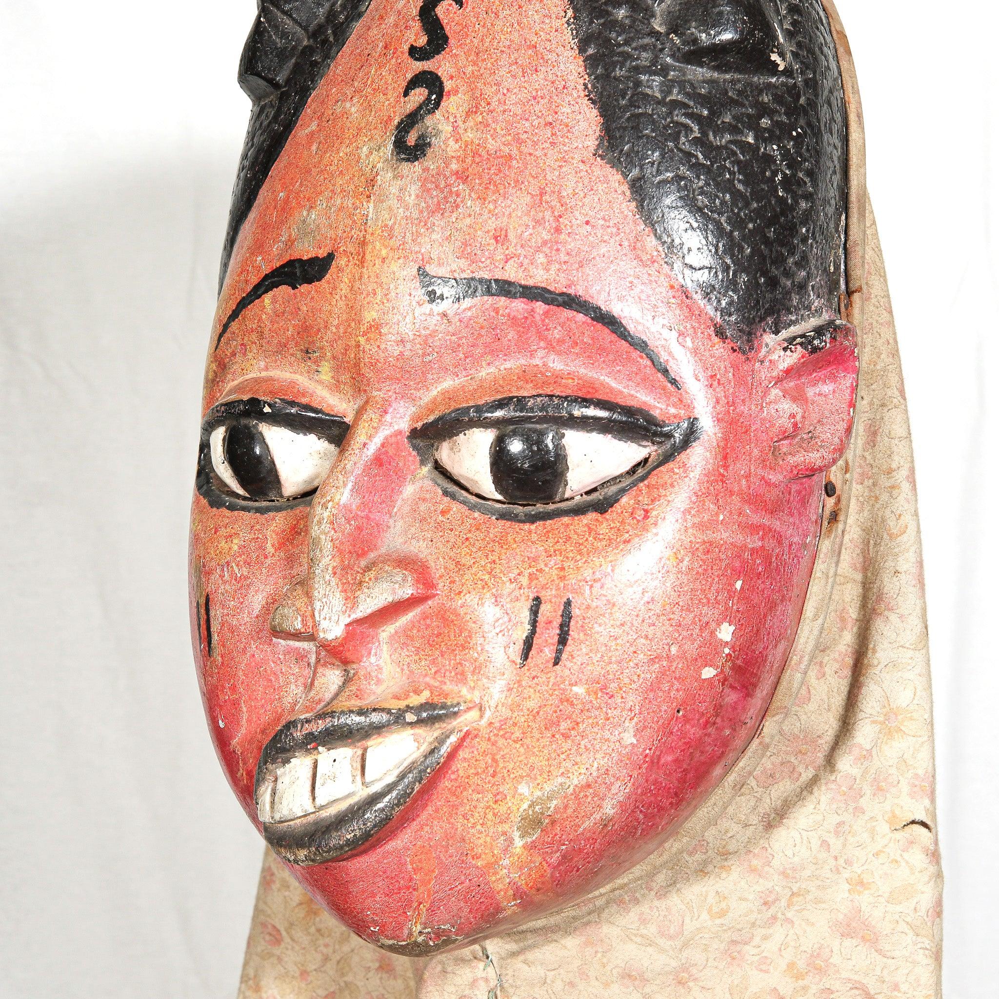 painted antique mask