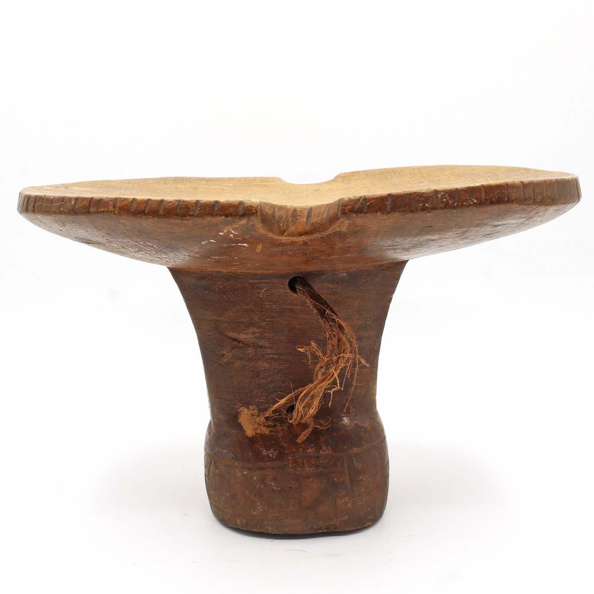 headrest from Kenya with handle from carrying