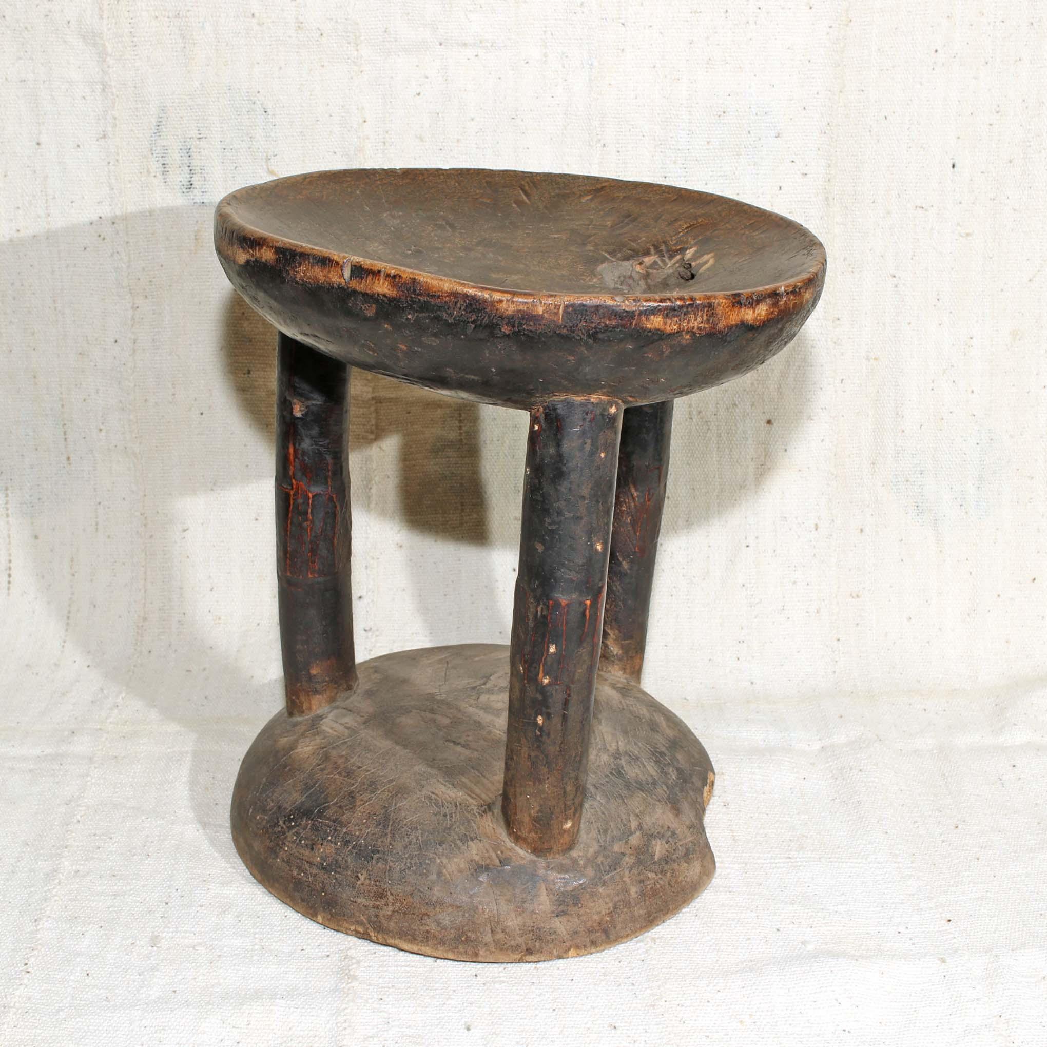 Rare authentic handmade stool