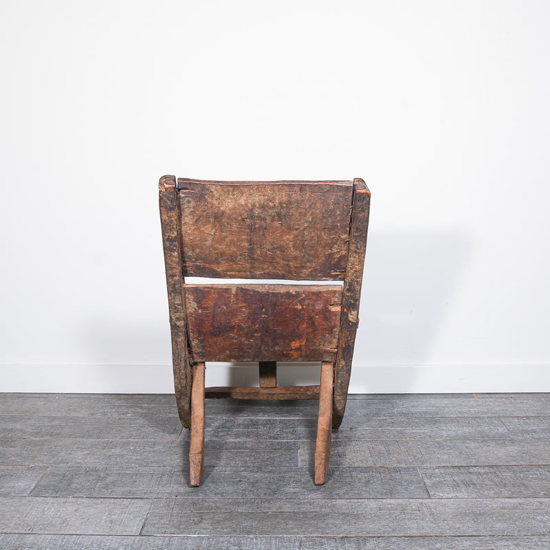 chair with high patina