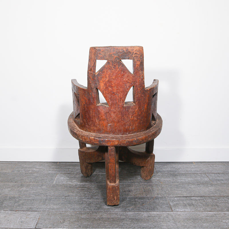 wooden chair from Ethiopia
