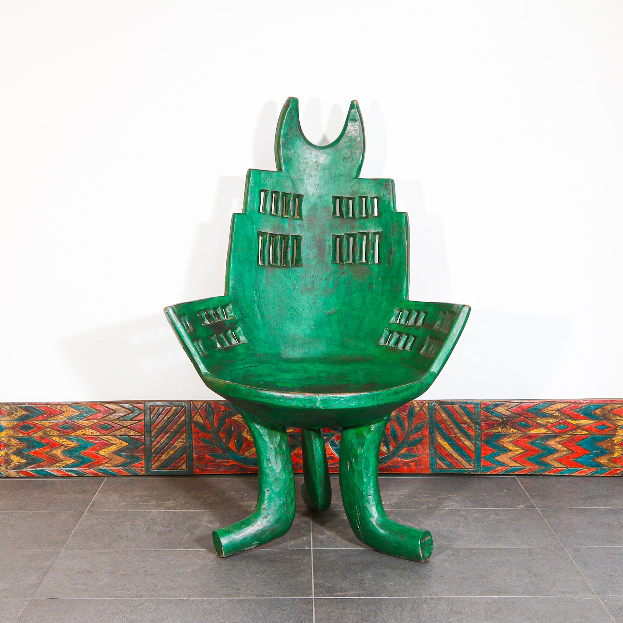 Green Ethiopian Chair
