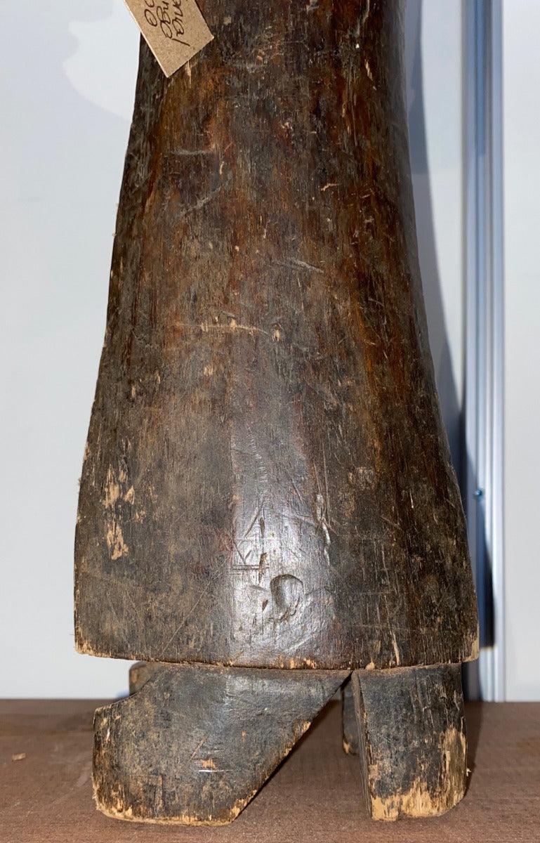 side view of feet