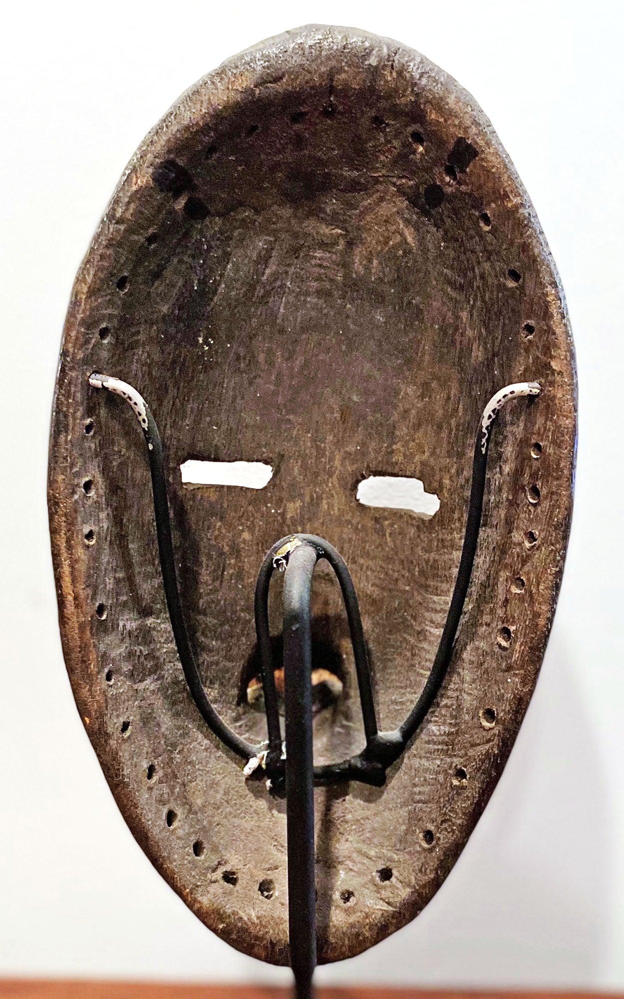 Dan Bird Mano Mask, Liberia/ Ivory Coast as a traditional African art back