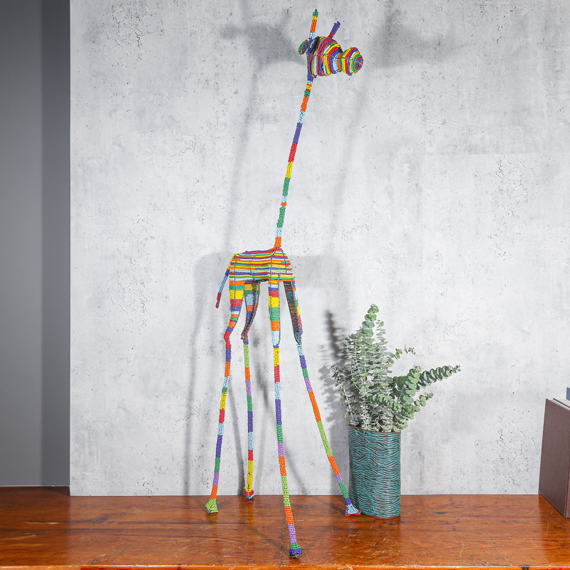 Beaded Giraffe, South Africa - Large
