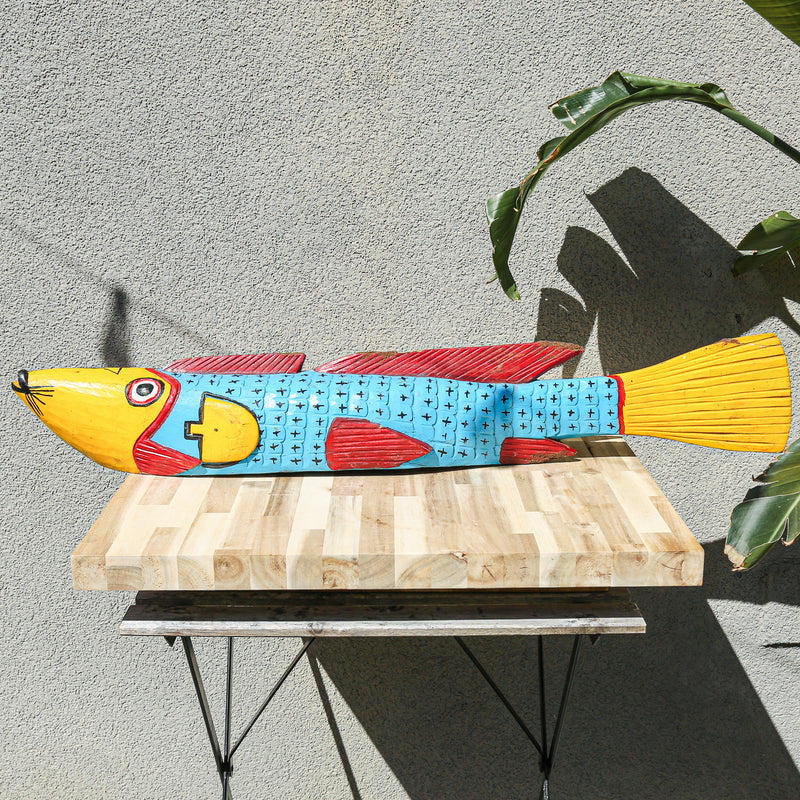 Bozo Fish Puppet, Mali - Large