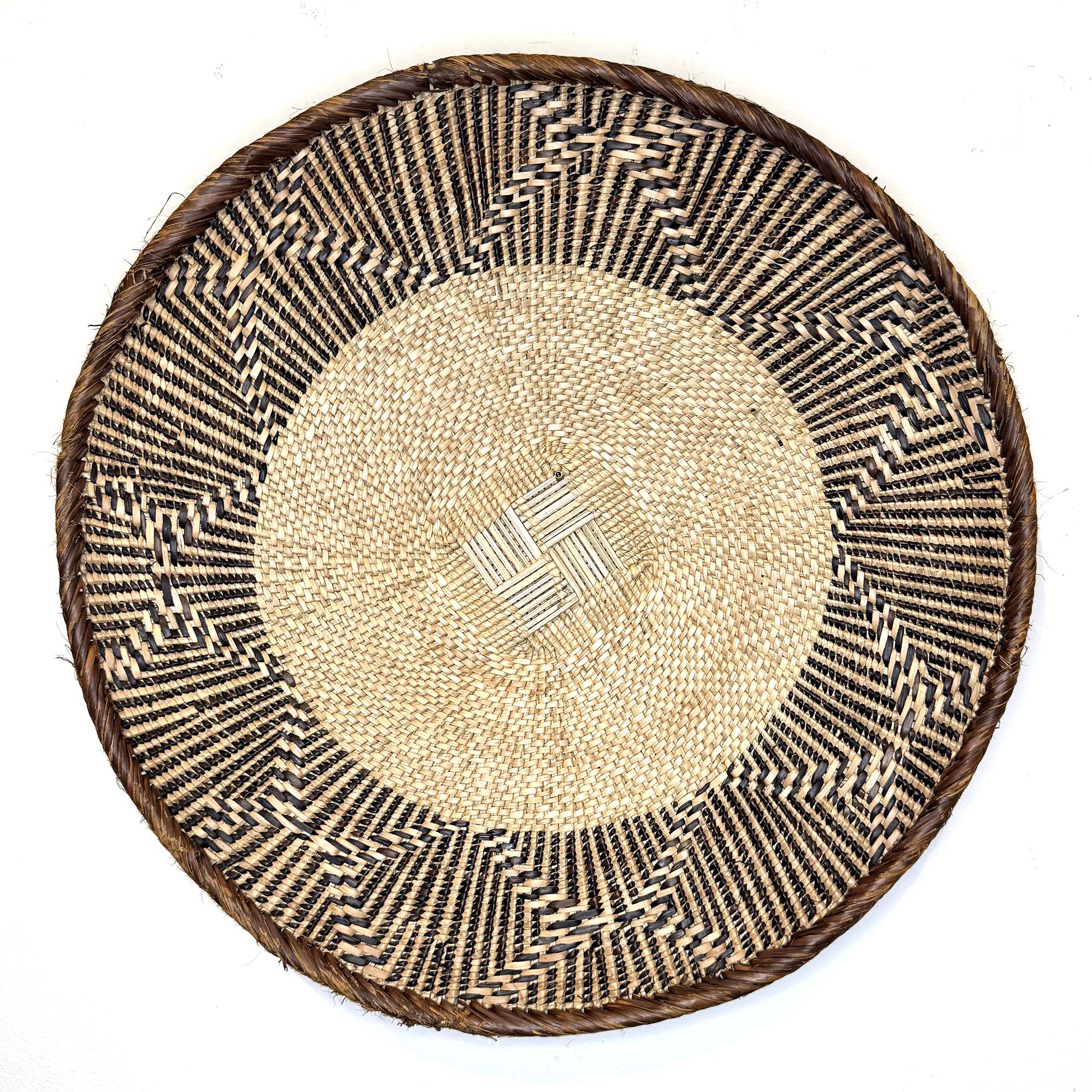 Woven Tonga Basket, Zimbabwe - Medium