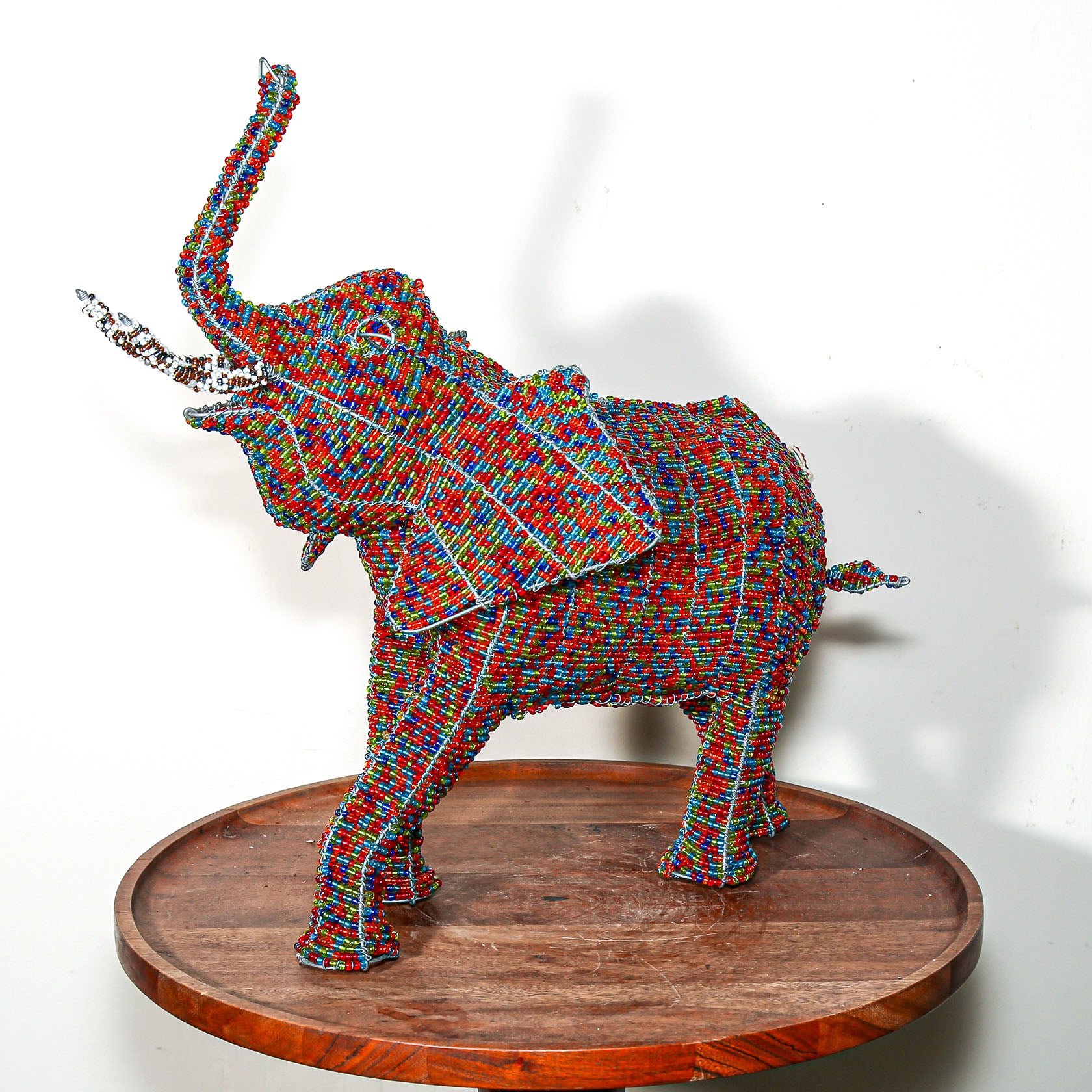 African Elephant Sculpture 