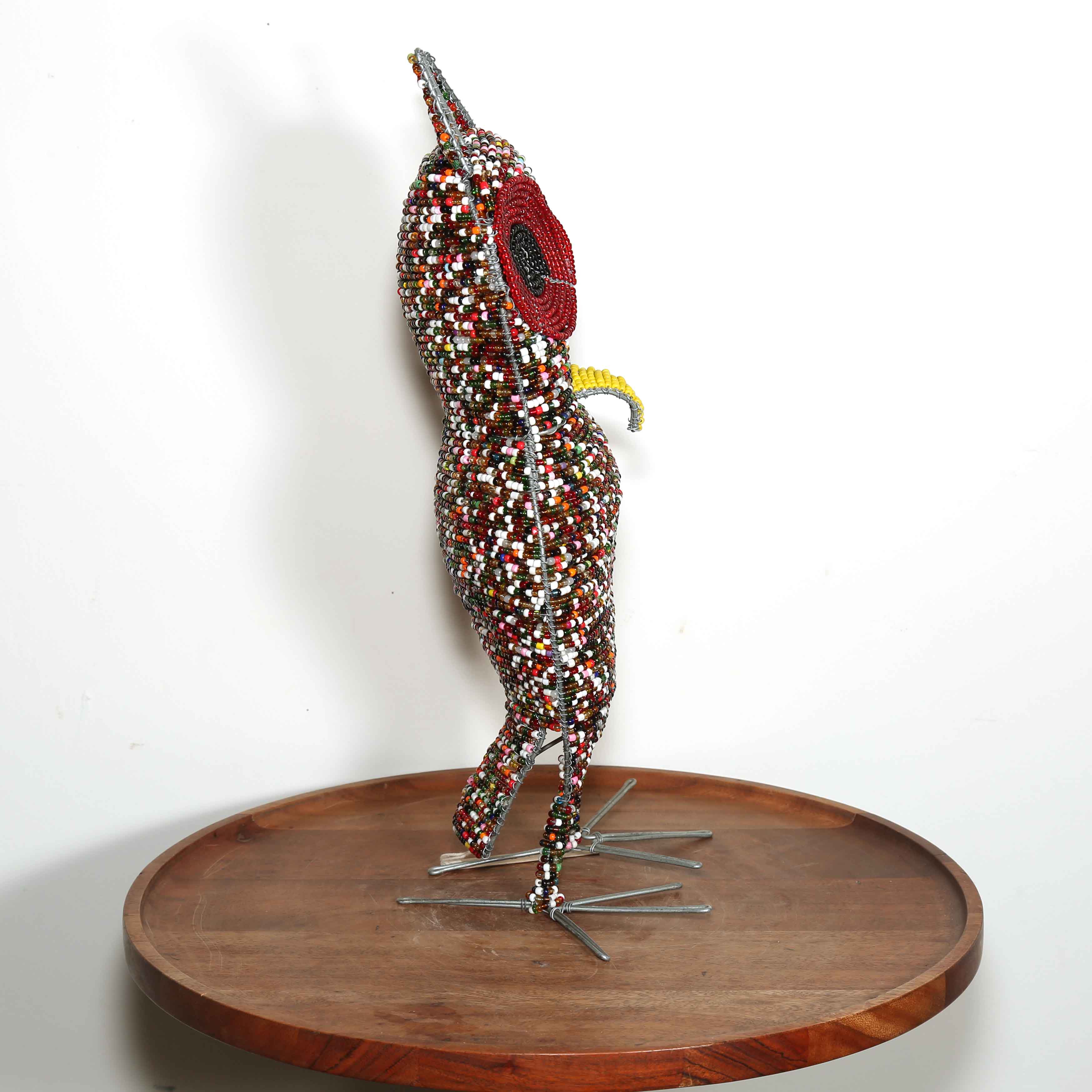 African sculpture of an owl from Africa