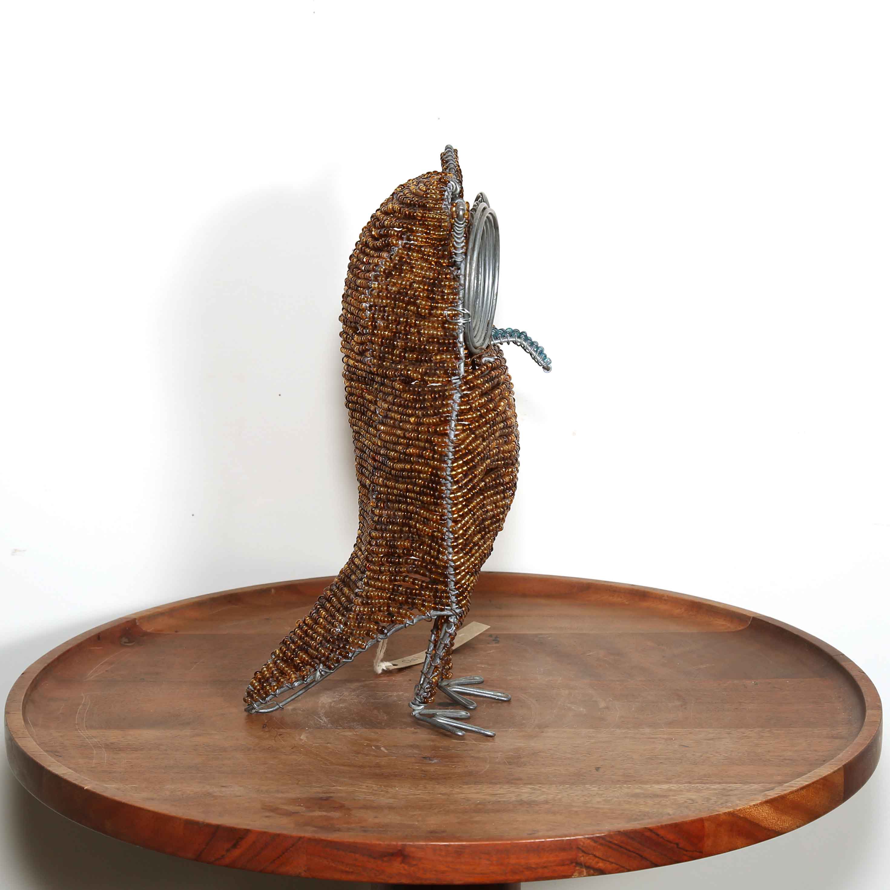 Small fun wire and bead sculpture from South Africa