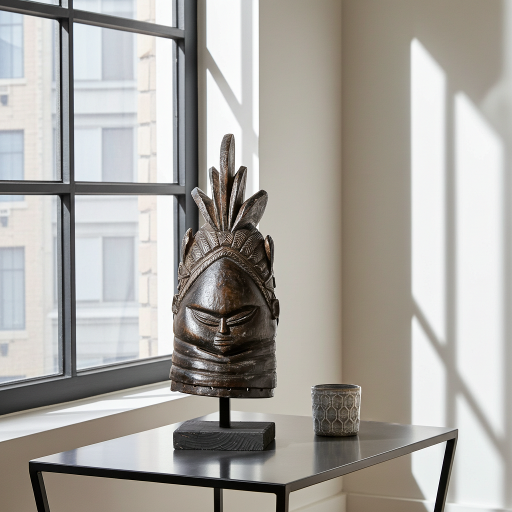Mende Mask, Sierra Leone | Large | SKU: M820