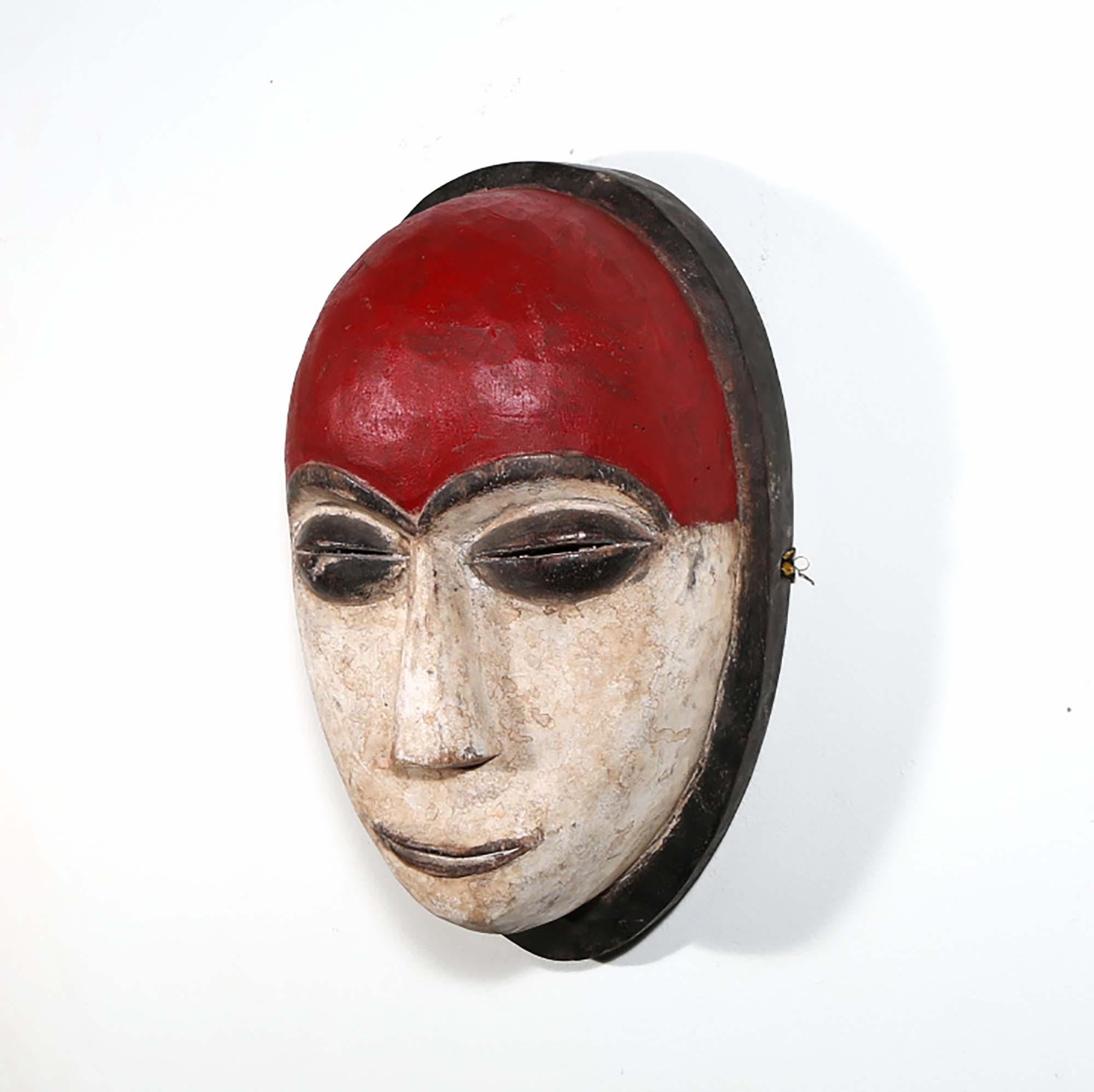 Galoa African Mask from Gabon as a wall decor ideas left side