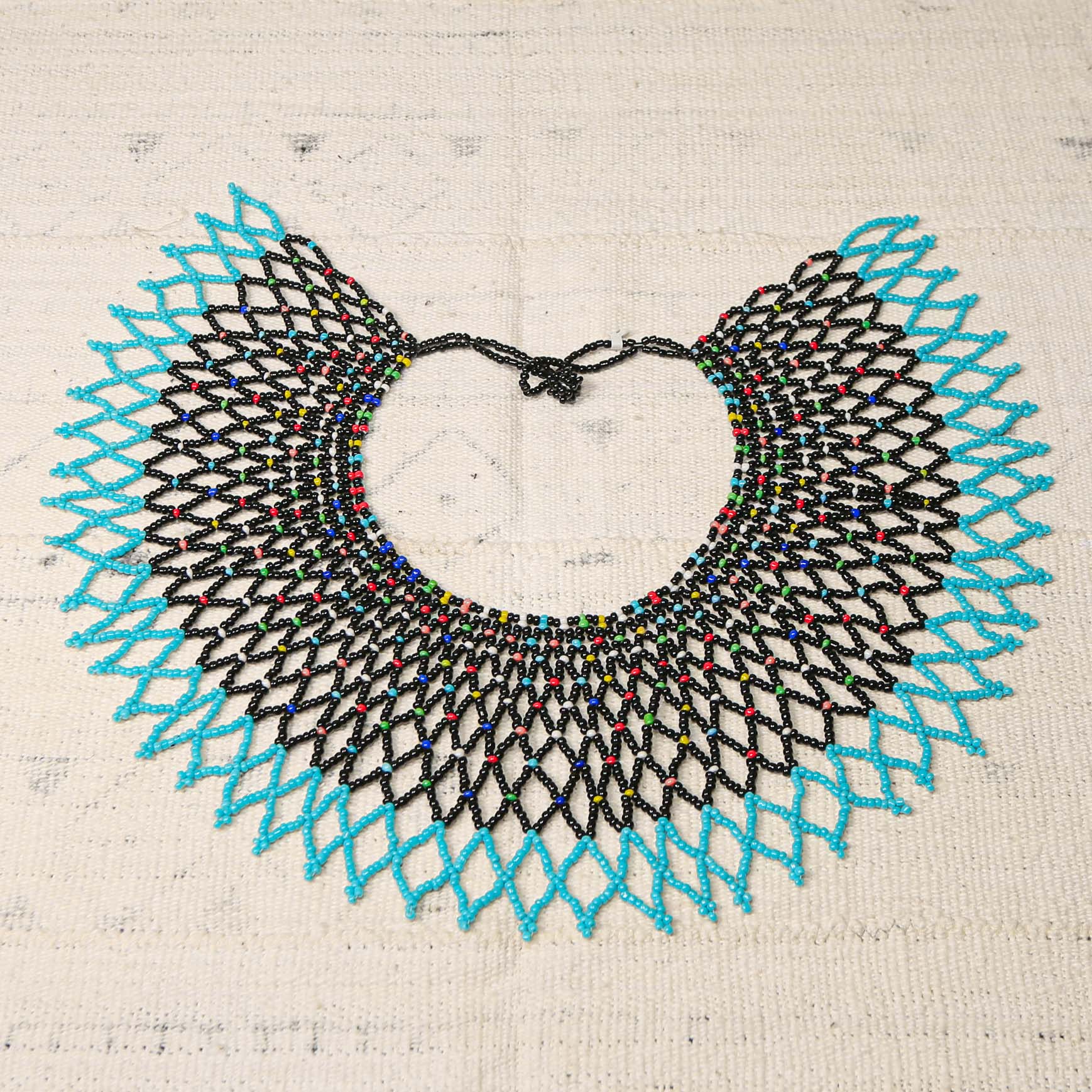 Xhosa Beaded Necklace, South Africa – Hemingway African Gallery