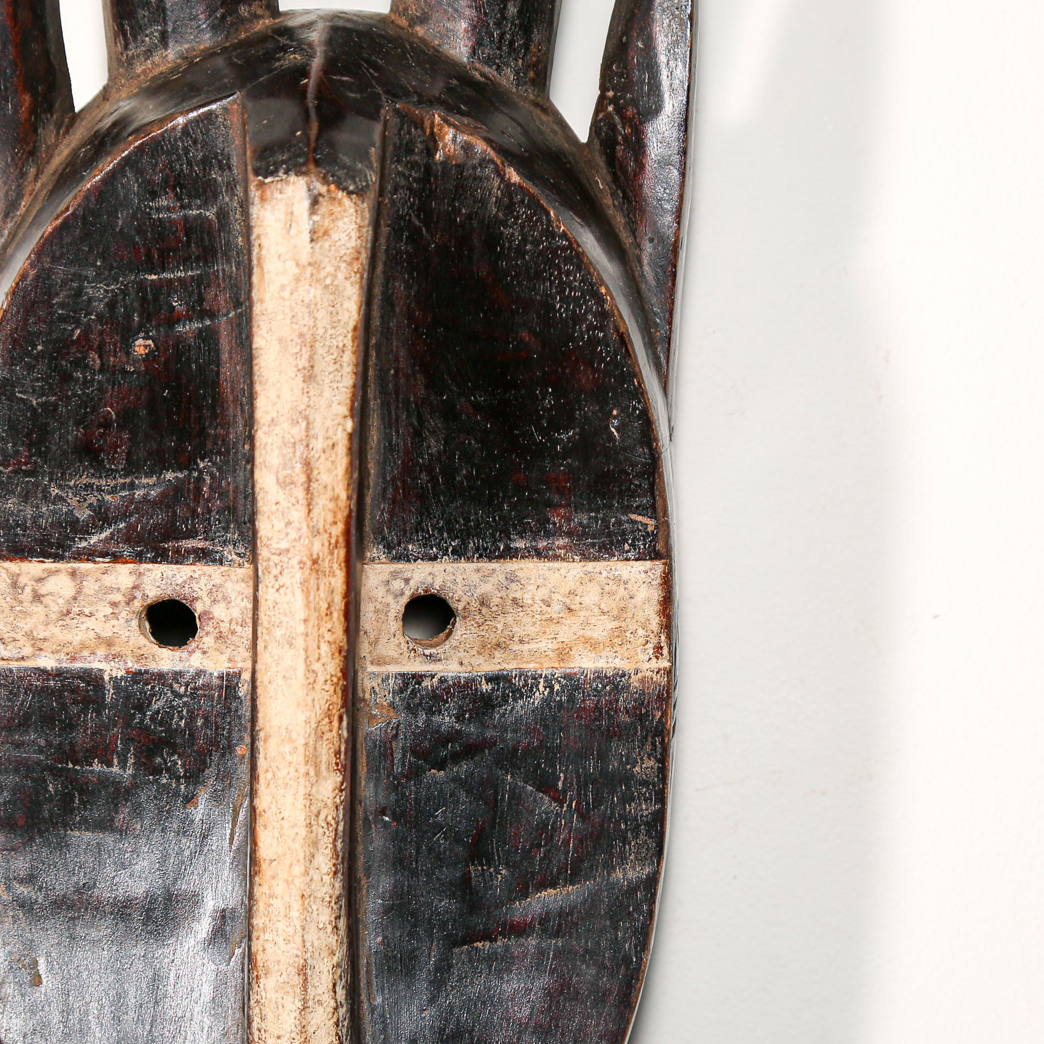 details of african mask