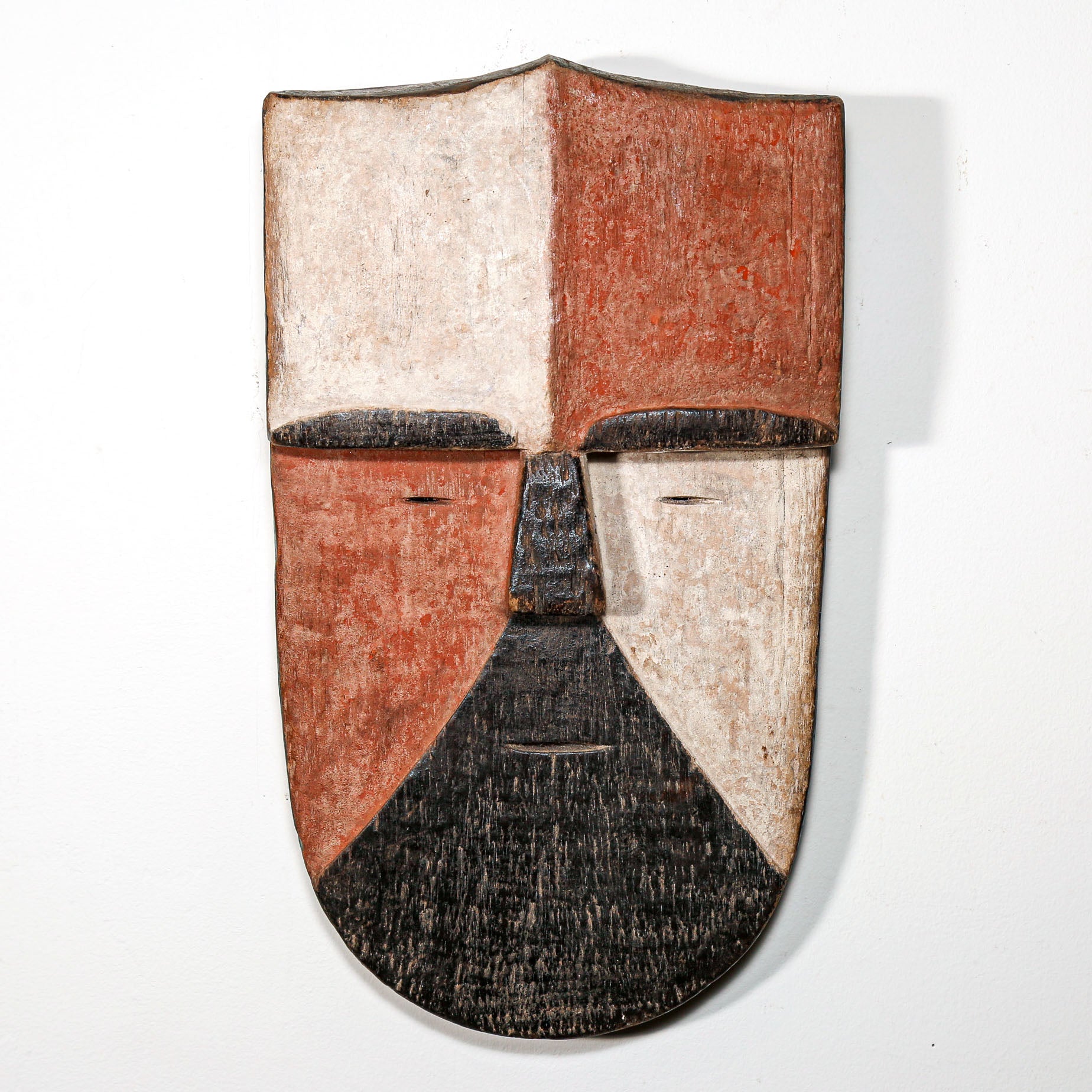 geometric african mask