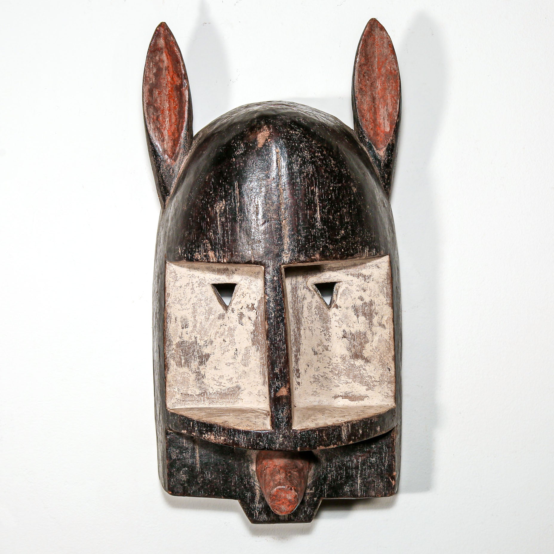 Wood rabbit mask Mali