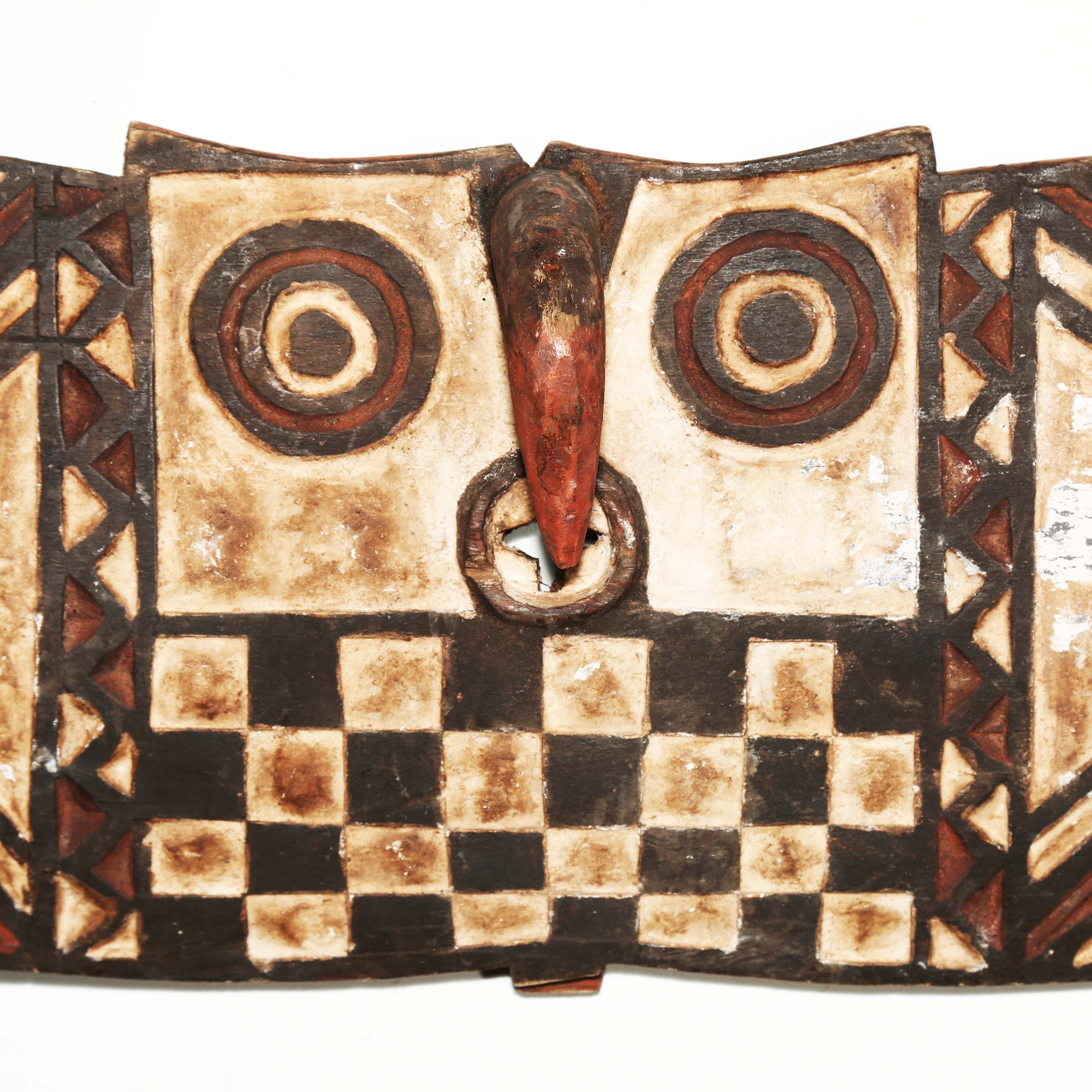 African mask detail