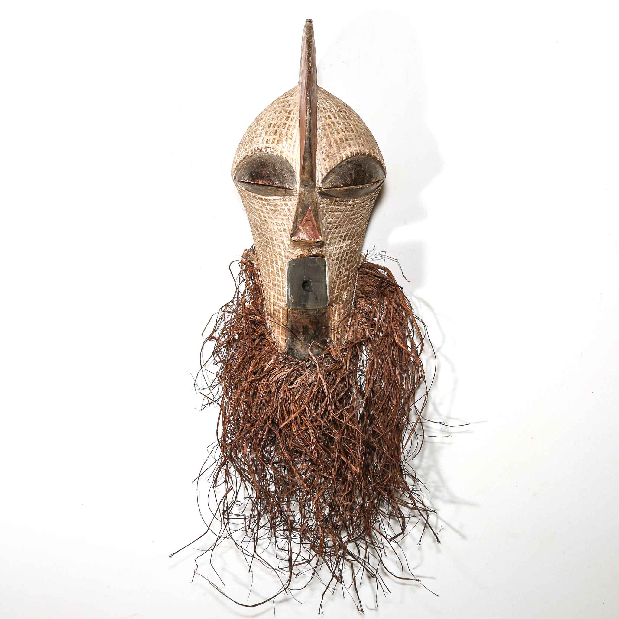 Traditional African Masks for Sale. Mask from the Congo to hang on the wall for decoration 