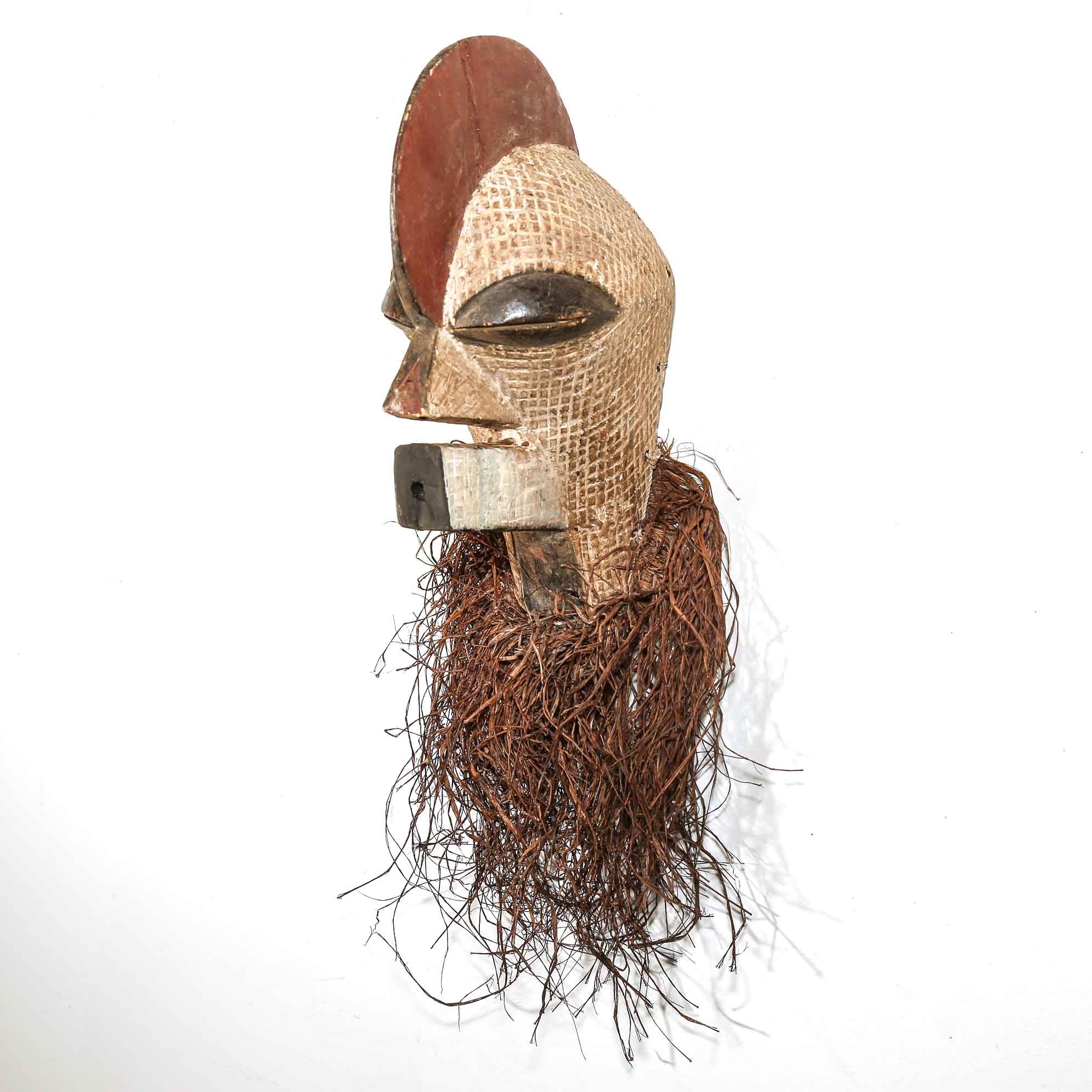 Traditional African Masks for Sale. Mask from the Congo to hang on the wall for decoration 