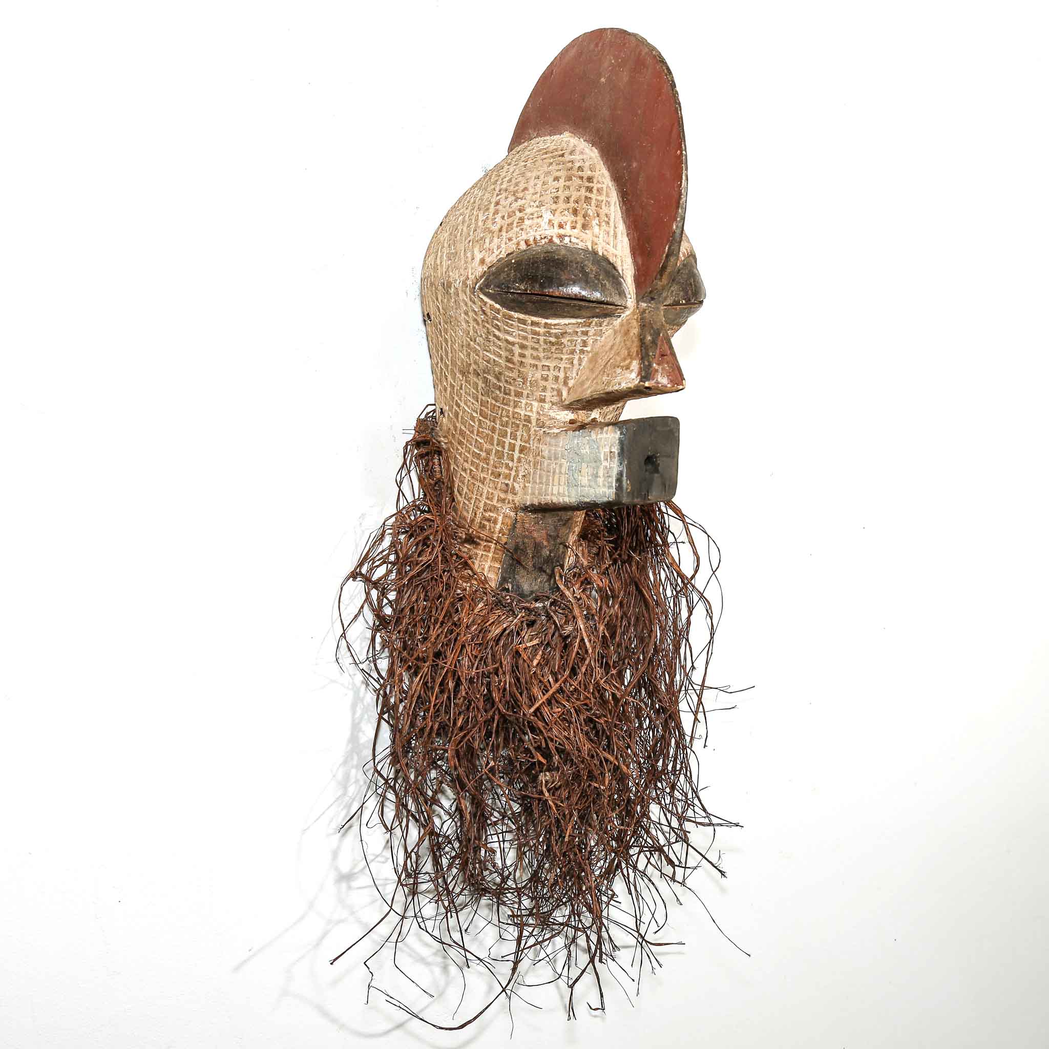 Traditional African Masks for Sale. Mask from the Congo to hang on the wall for decoration 