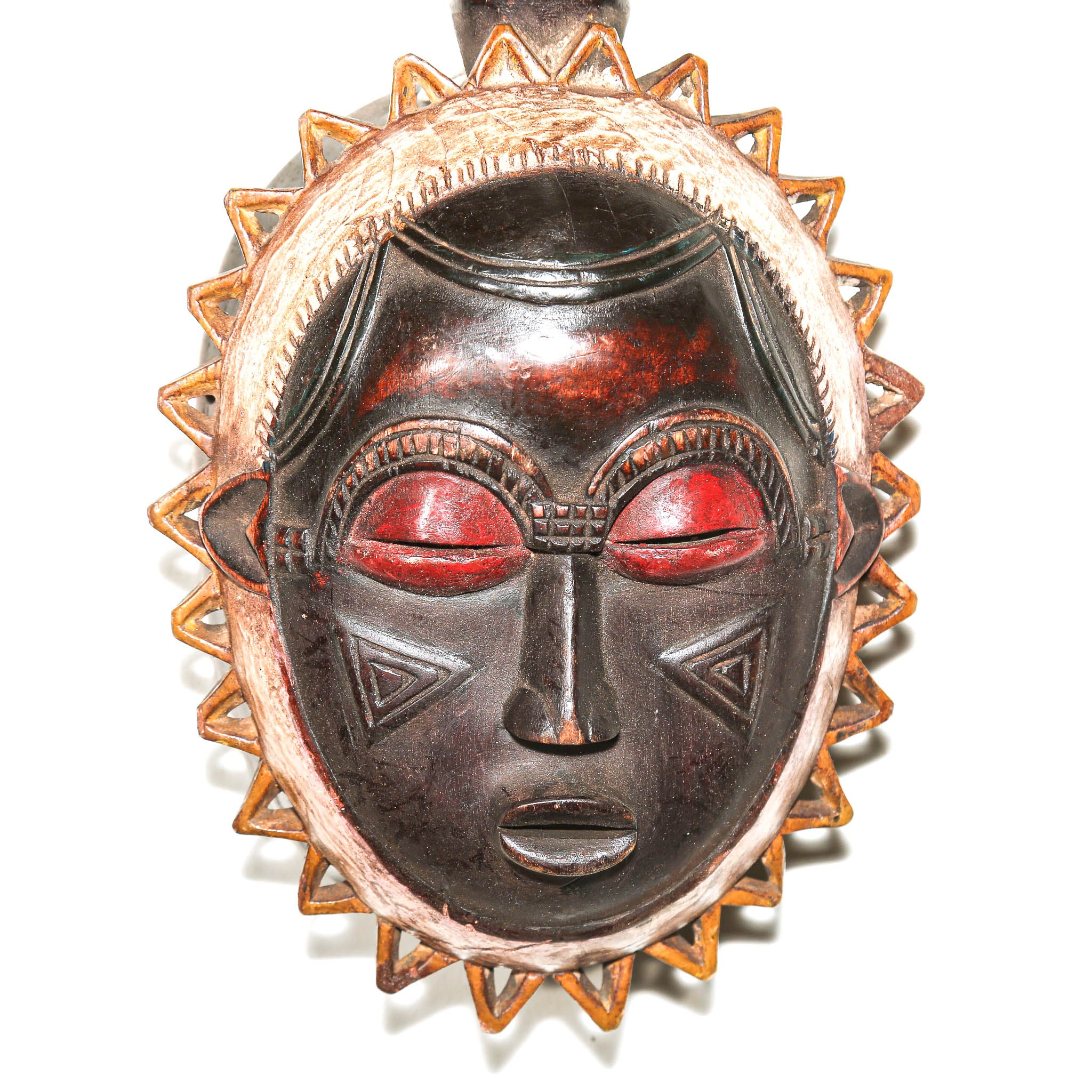 Baule Sun Mask, Côte d'Ivoire | SKU: M827