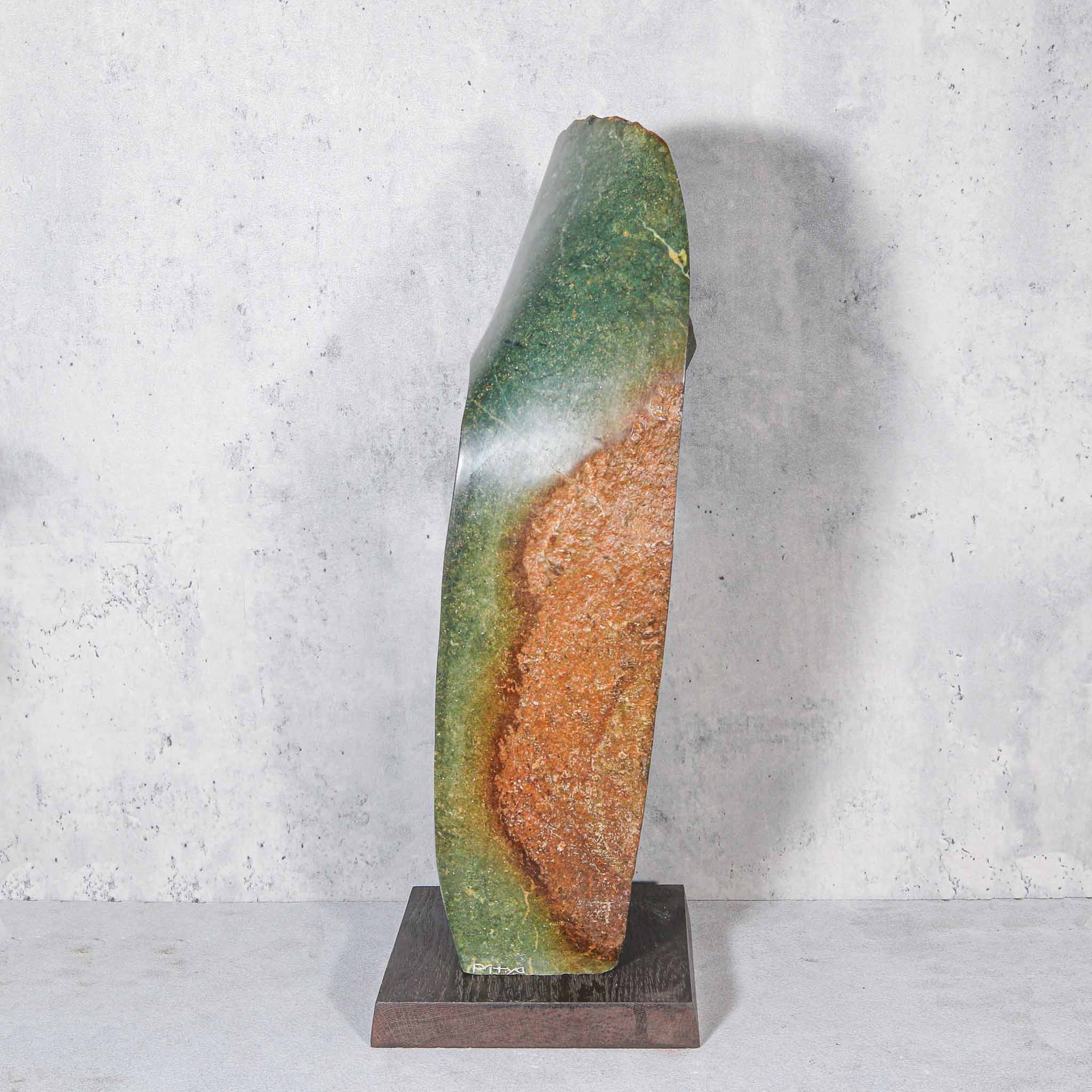 Certificate of Authenticity, figurative sculpture, human form, Shona Stone Sculpture, Serpentine African Art, Contemporary African Artwork, Stone Sculpture, African Sculpture Online Sale, African Art for Home Decor, buy African art, modern African art