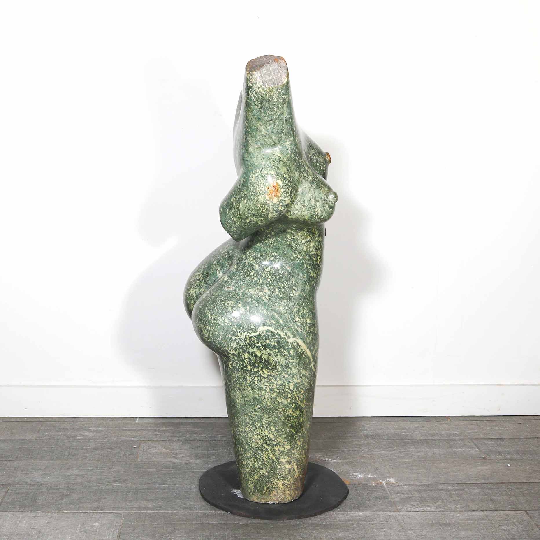 Certificate of Authenticity, figurative sculpture, human form, Shona Stone Sculpture, Serpentine African Art, Contemporary African Artwork, Stone Sculpture, African Sculpture Online Sale, African Art for Home Decor, buy African art, modern African art