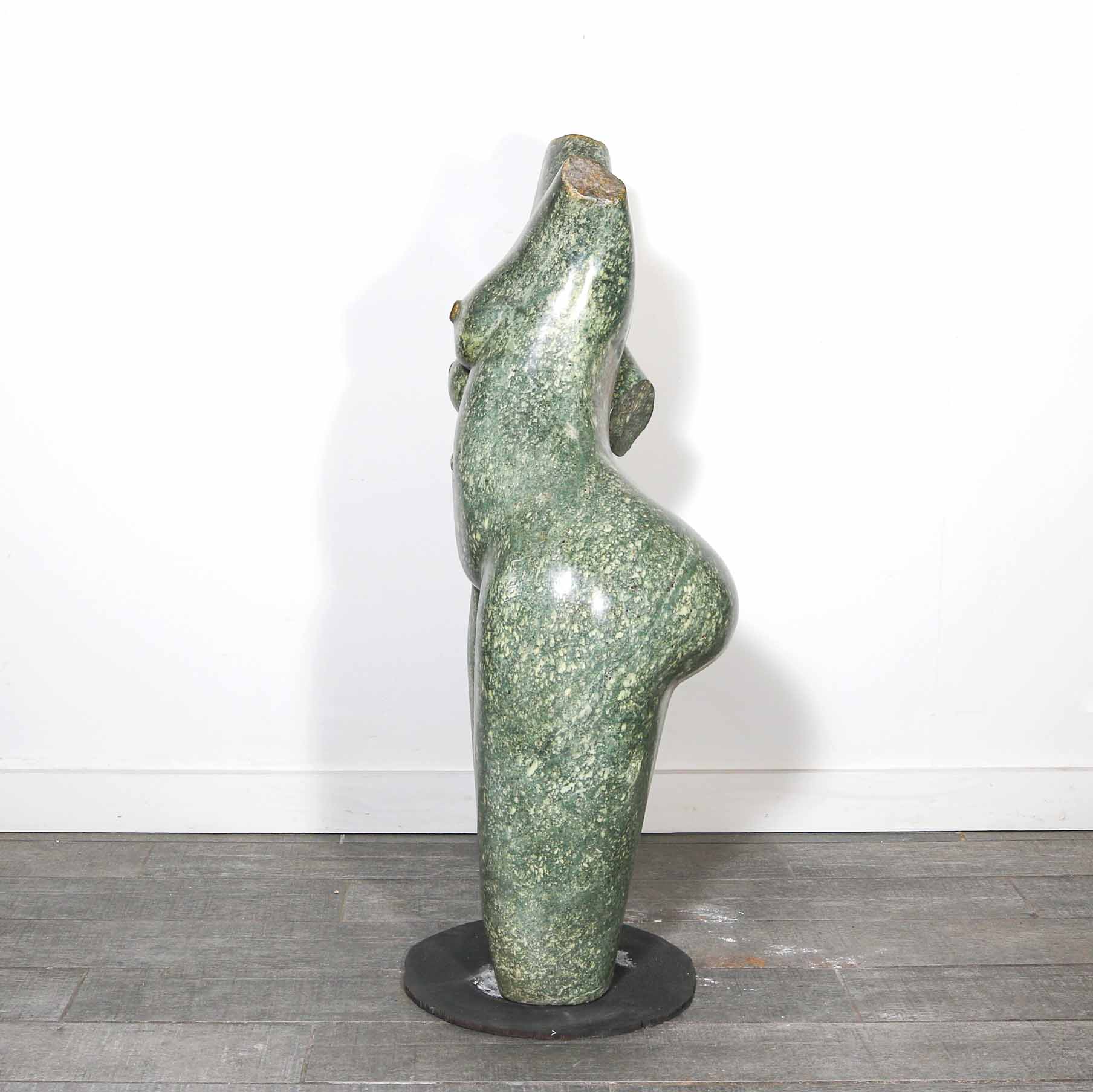 Certificate of Authenticity, figurative sculpture, human form, Shona Stone Sculpture, Serpentine African Art, Contemporary African Artwork, Stone Sculpture, African Sculpture Online Sale, African Art for Home Decor, buy African art, modern African art