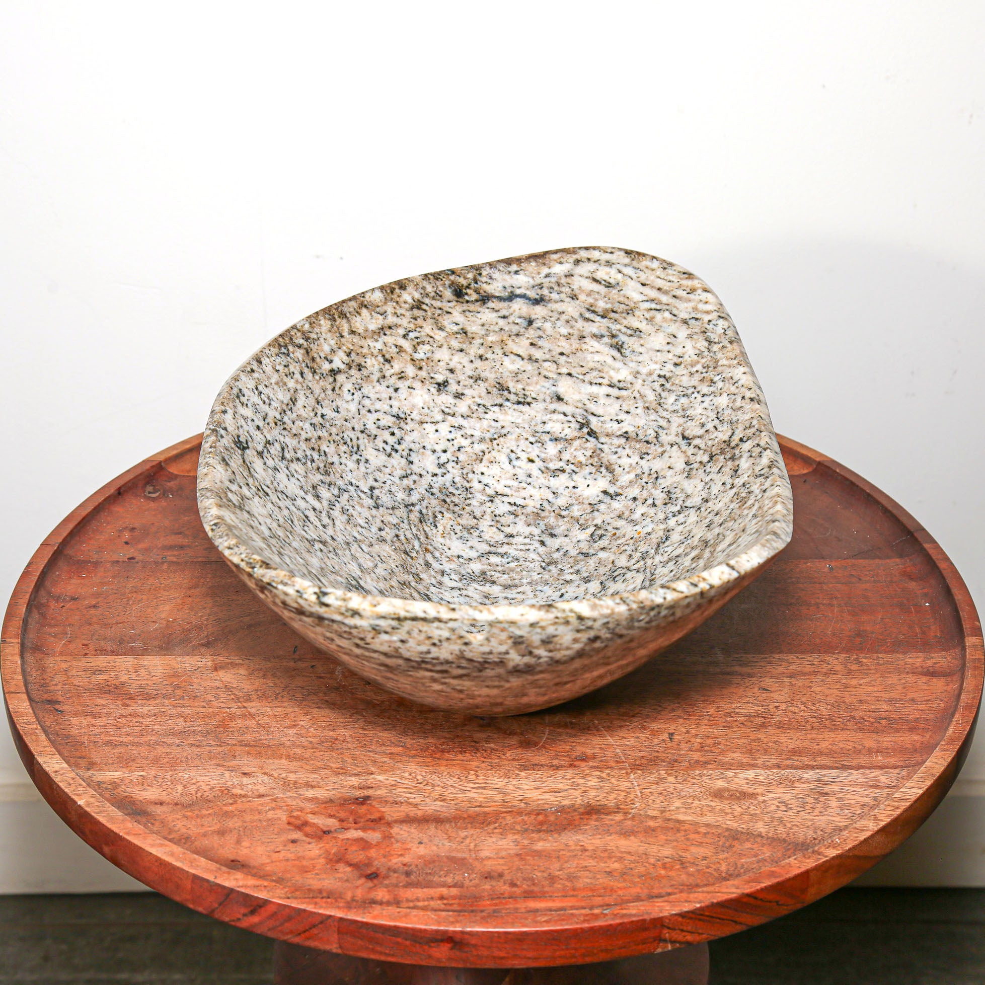 interior decor stone bowl