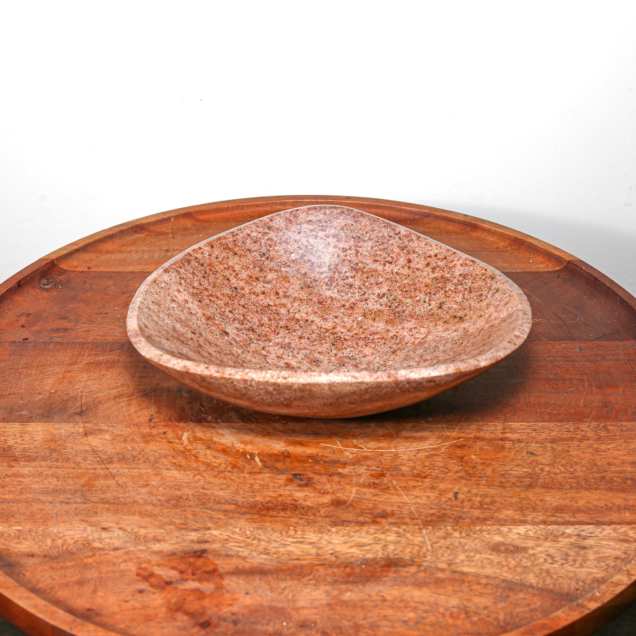 small red stone bowl or dish for sale