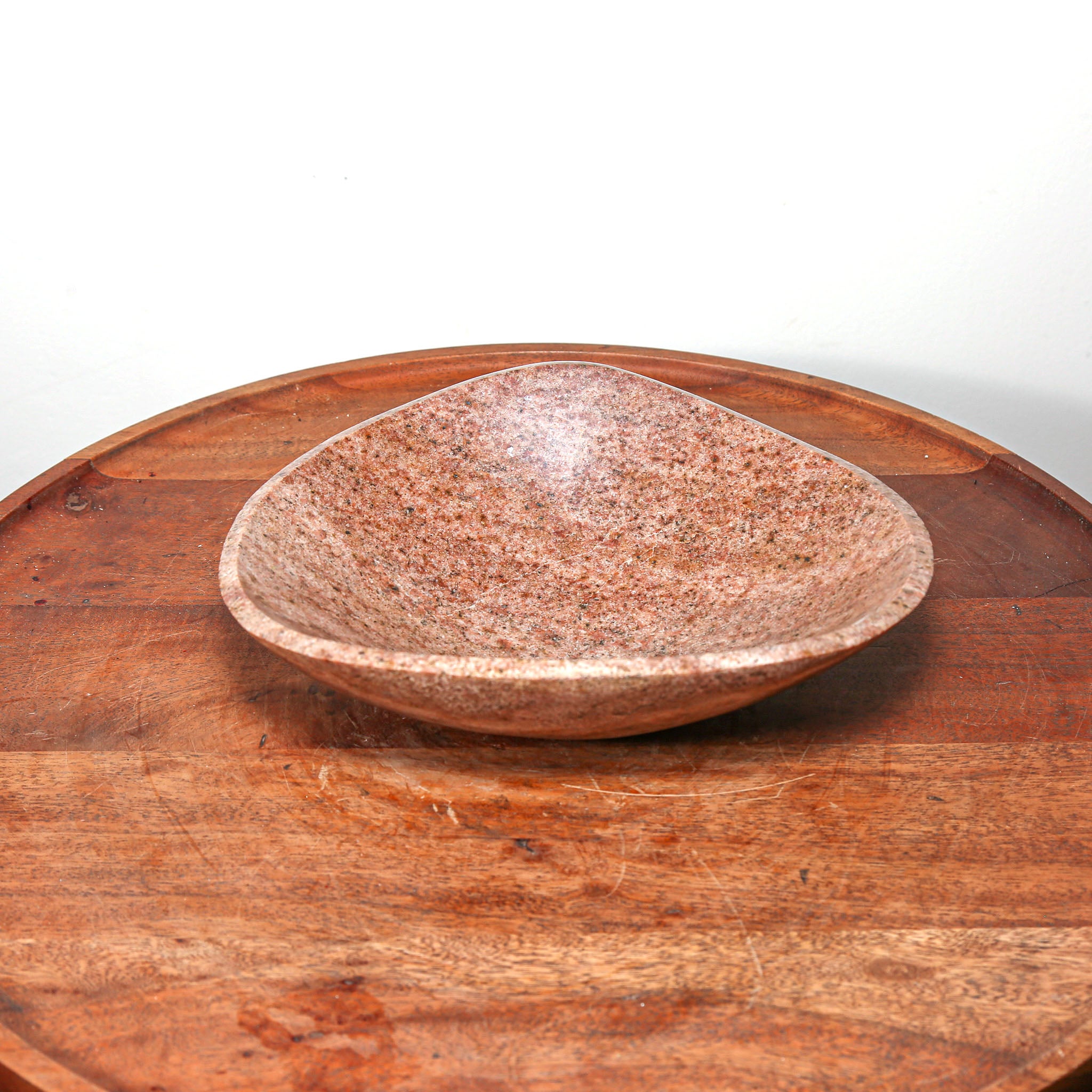 small red stone bowl or dish for sale