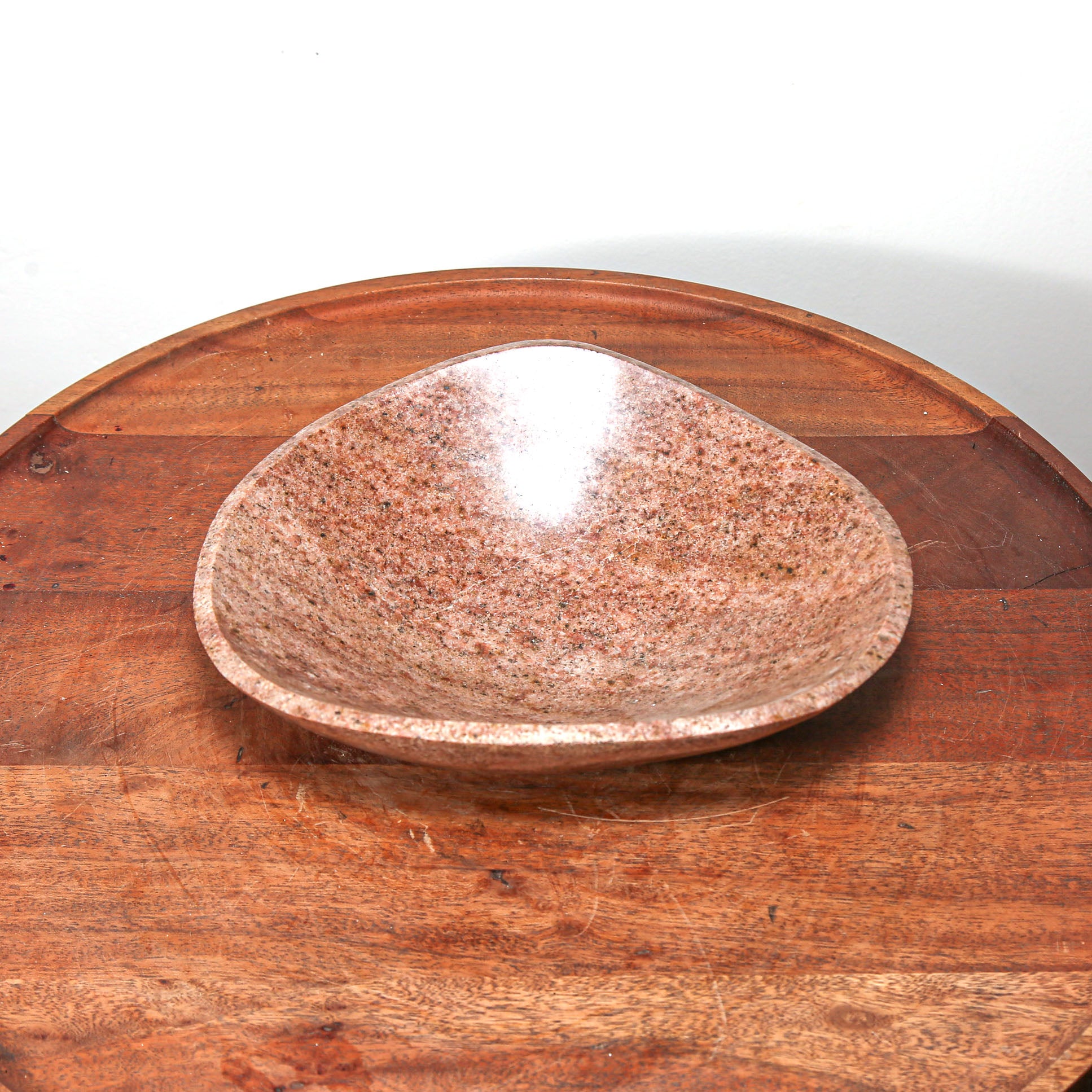 small red stone bowl or dish for sale