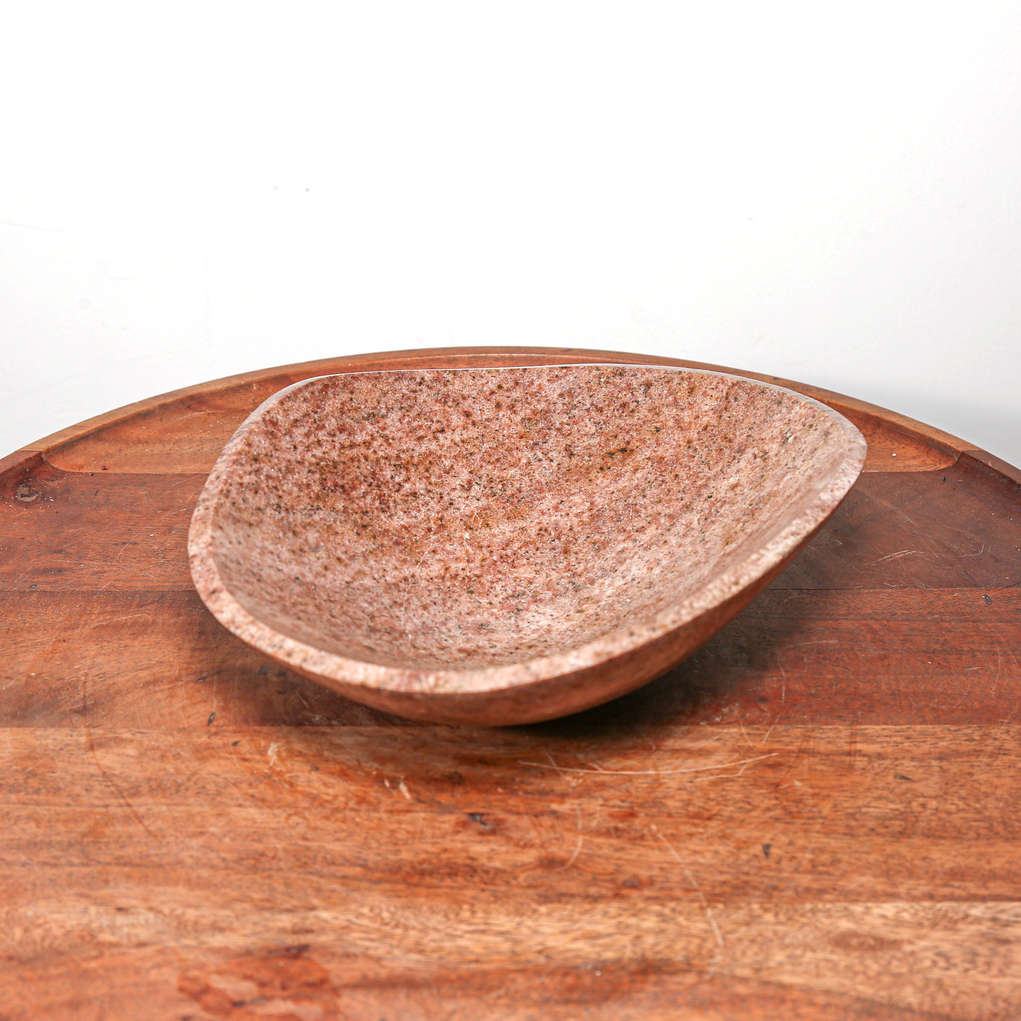 small red stone bowl or dish for sale